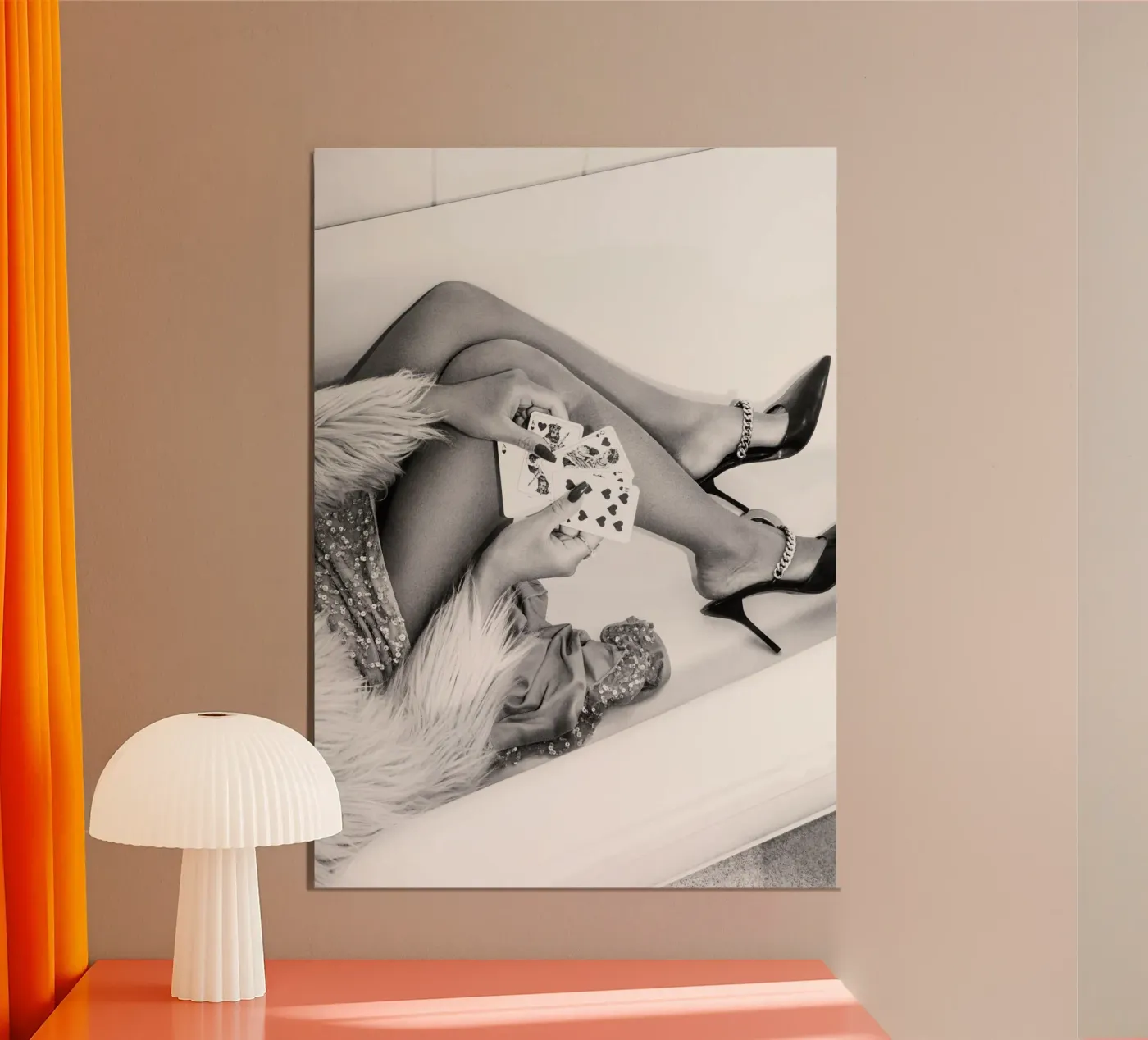 Let's Play Cards poster by Roads Shop