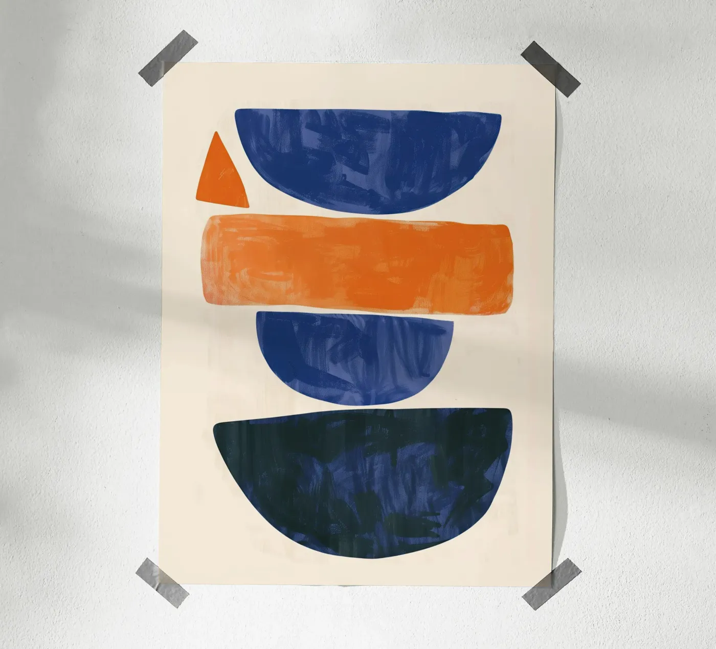 Abstract Shapes poster van Hugo