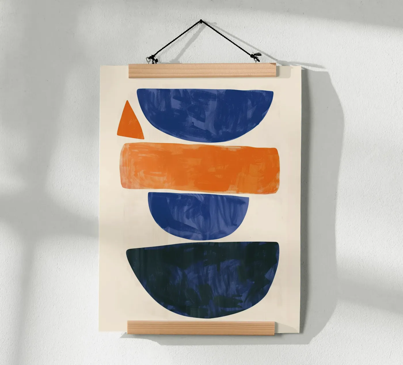 Abstract Shapes poster van Hugo