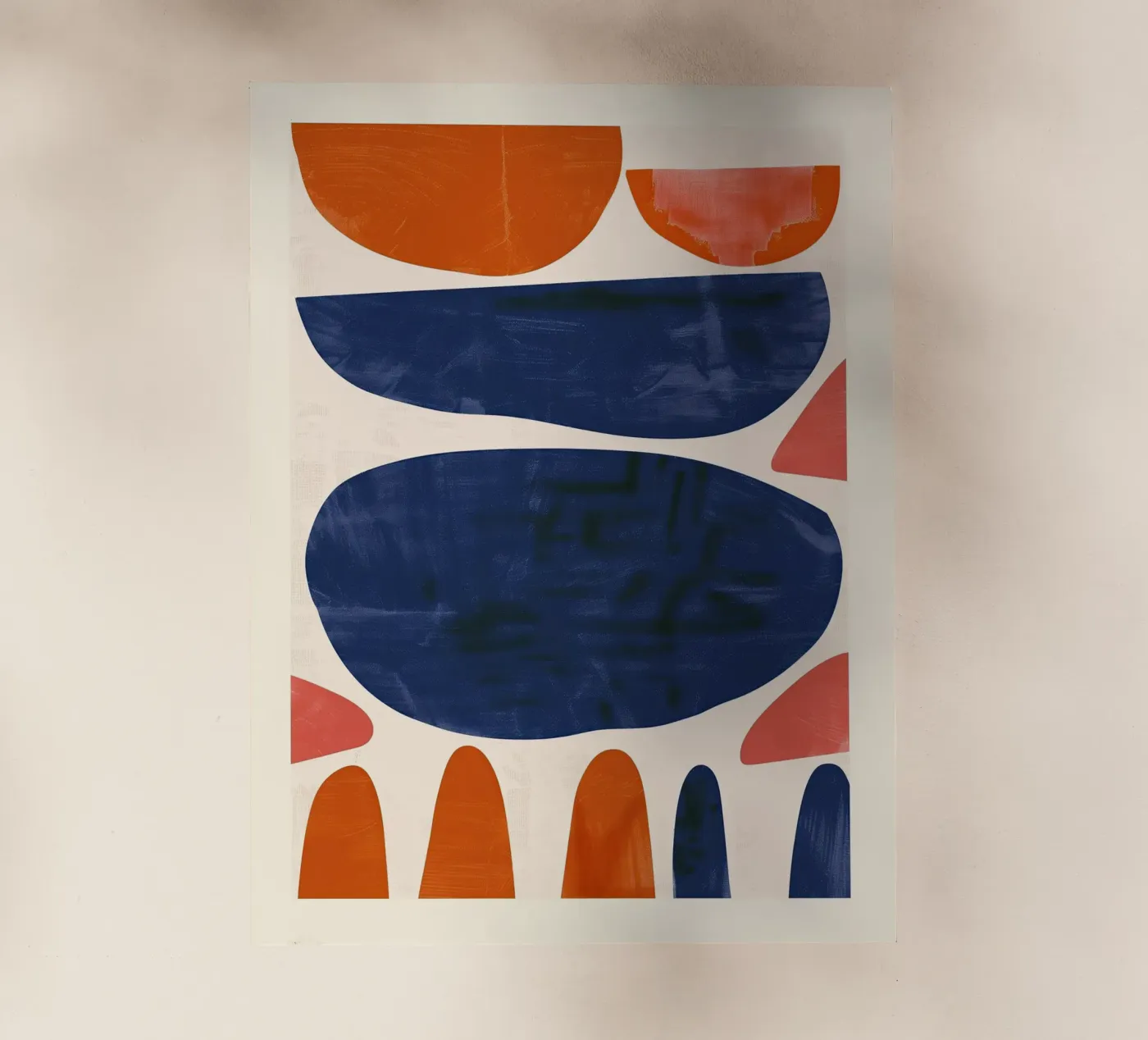 Abstract Forms Backlit Folie von Hugo