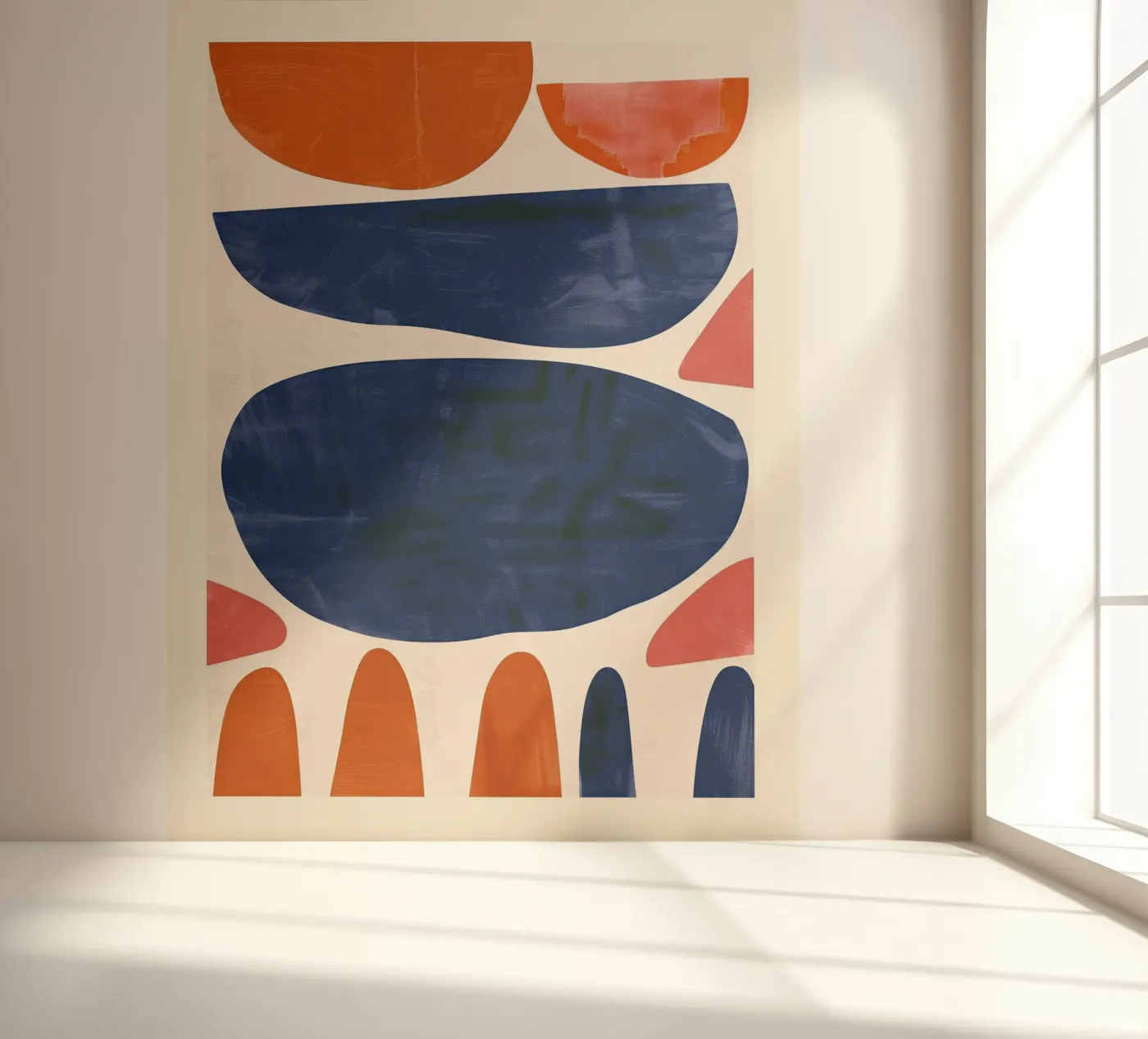 Abstract Forms fotobehang van Hugo