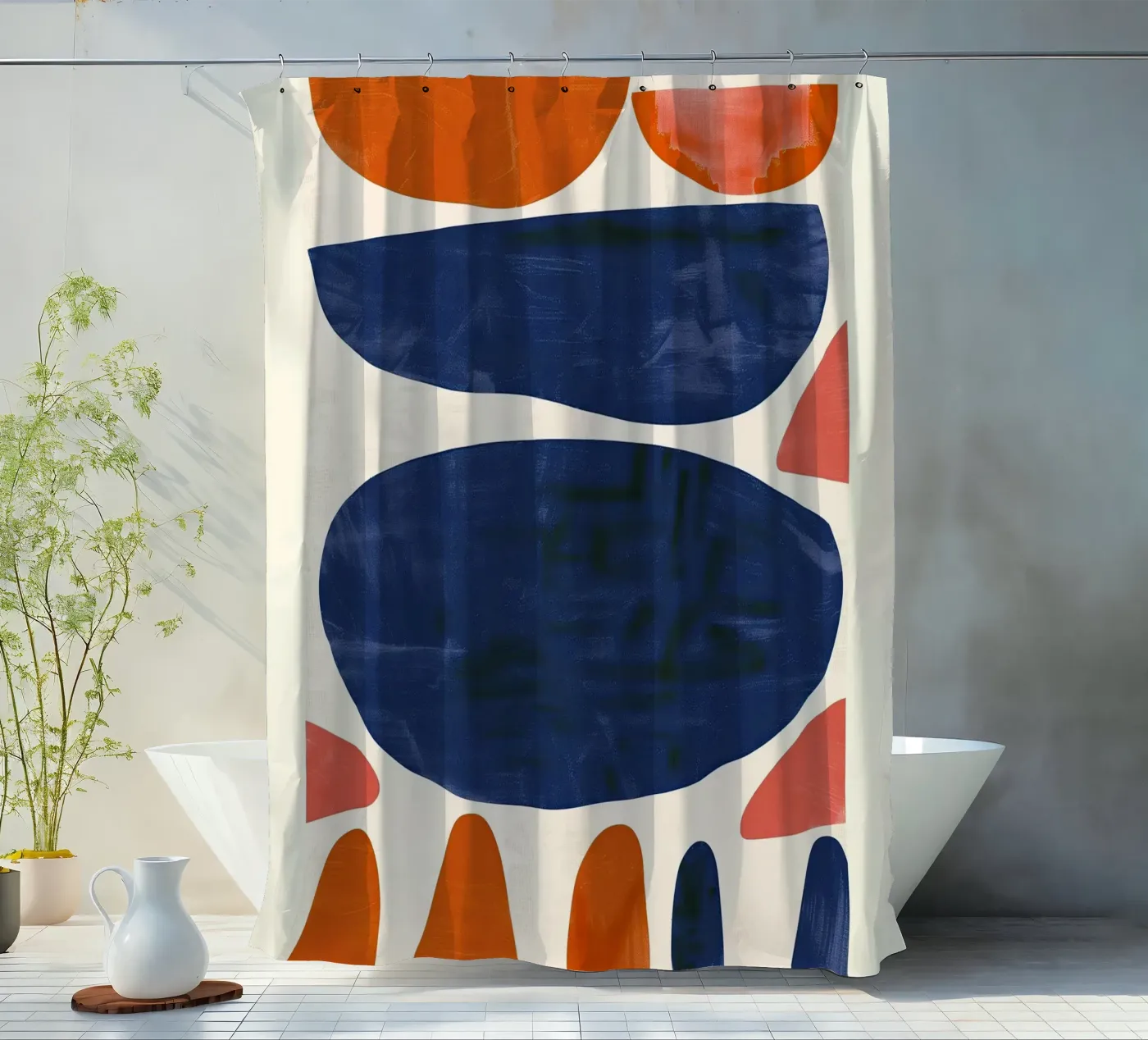 Abstract Forms douchegordijn van Hugo