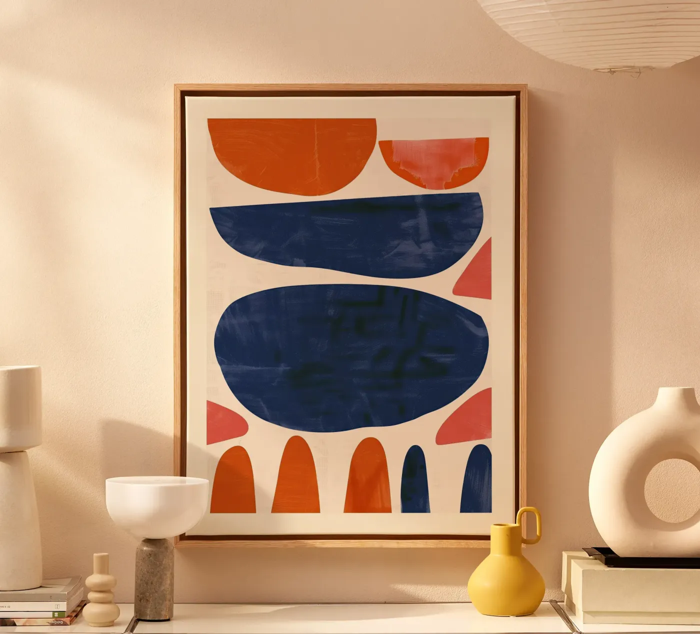 Abstract Forms toile de Hugo