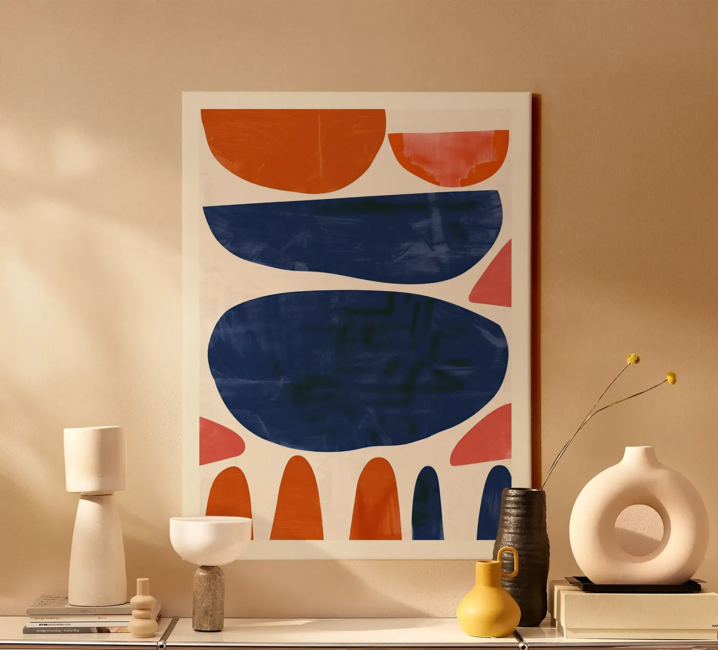 Abstract Forms toile de Hugo