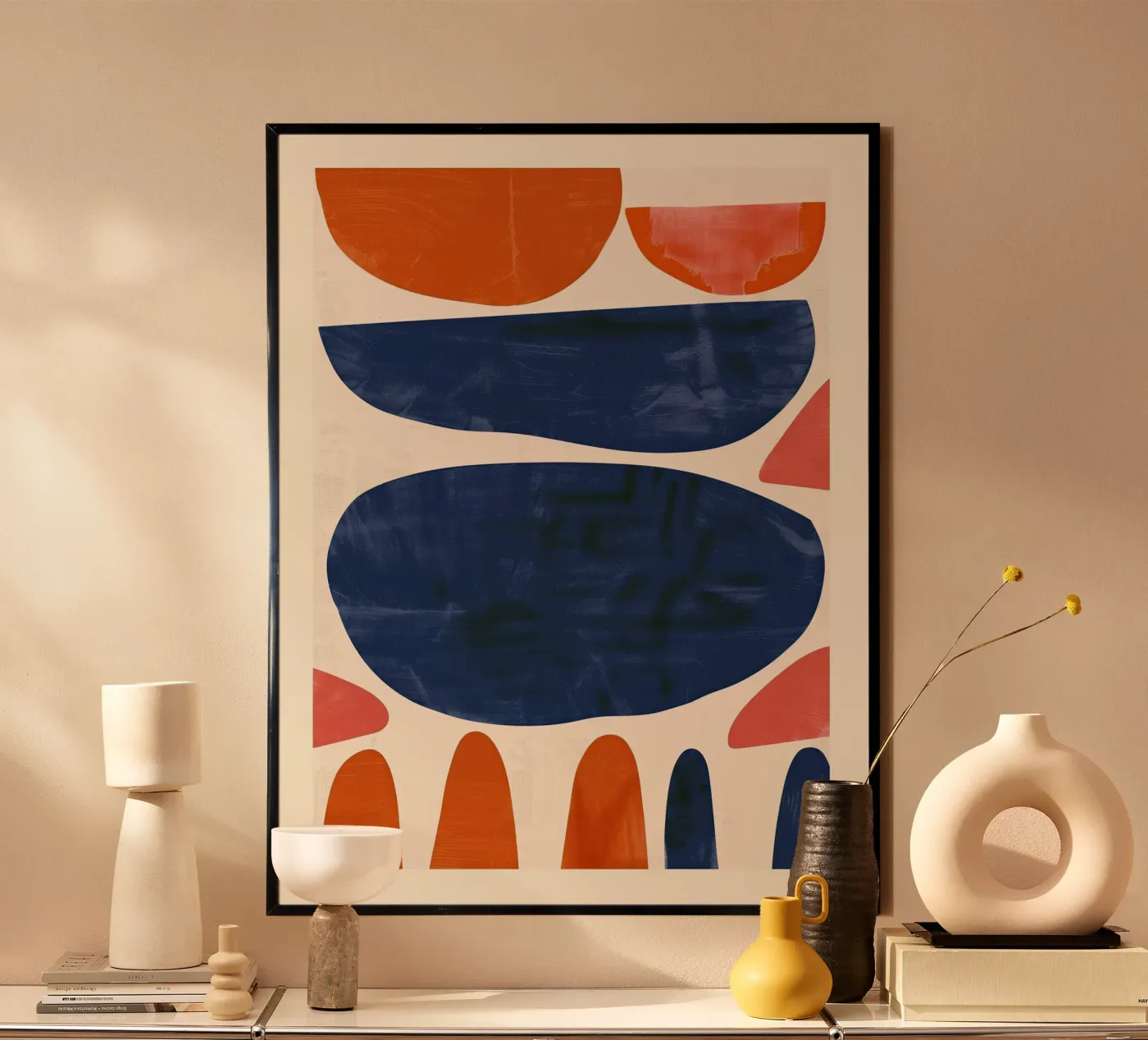 Abstract Forms Poster von Hugo