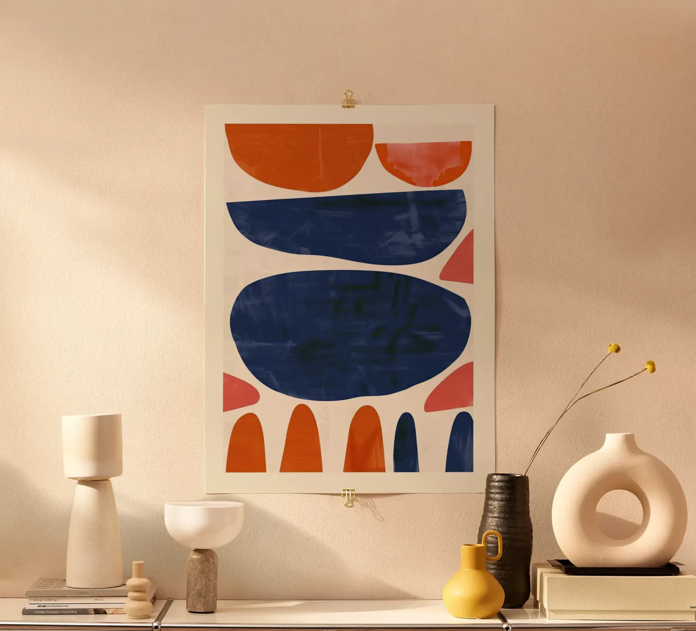 Abstract Forms Poster von Hugo