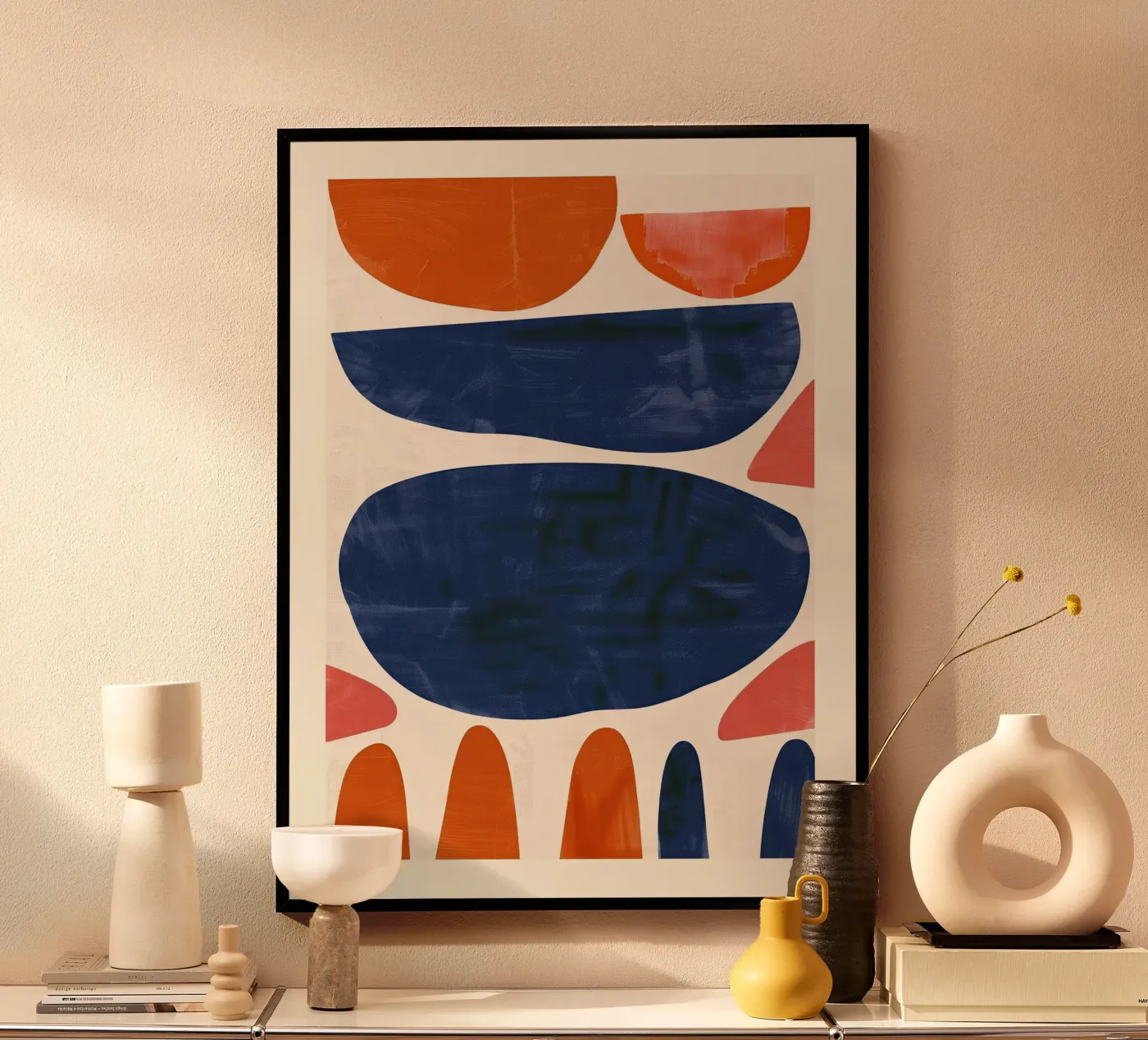 Abstract Forms Poster von Hugo