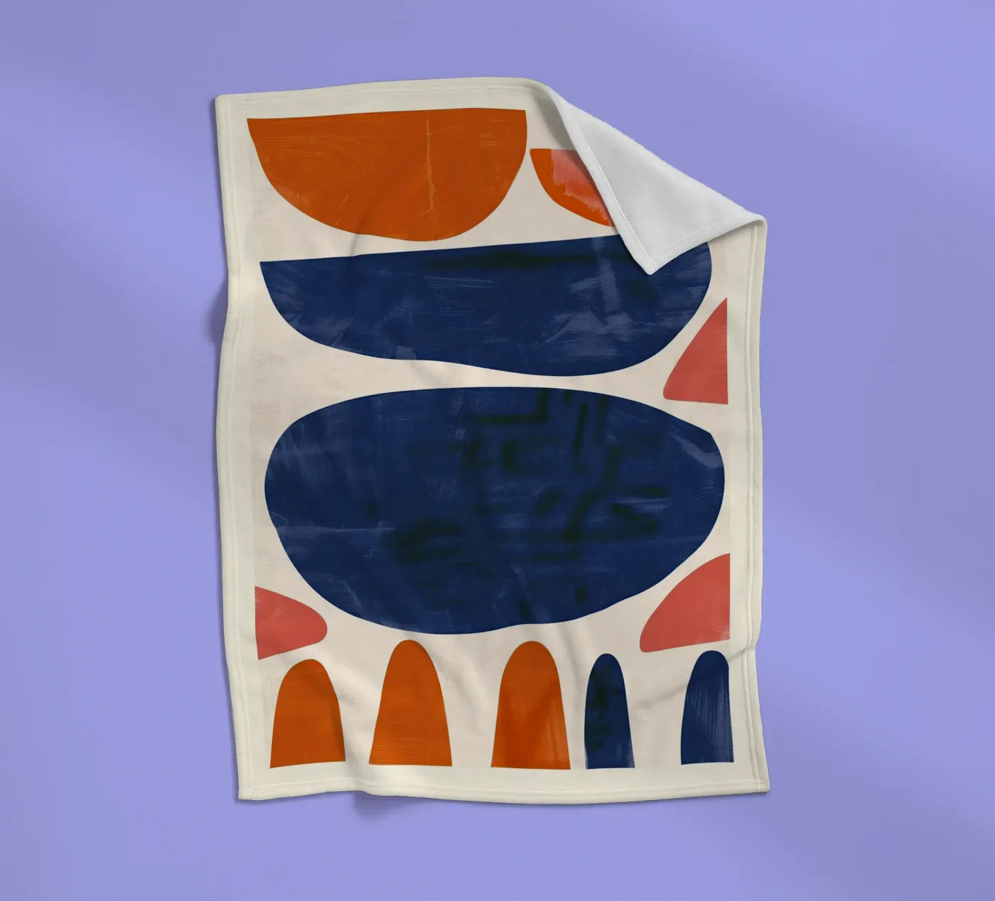 Abstract Forms Fleecedecke von Hugo