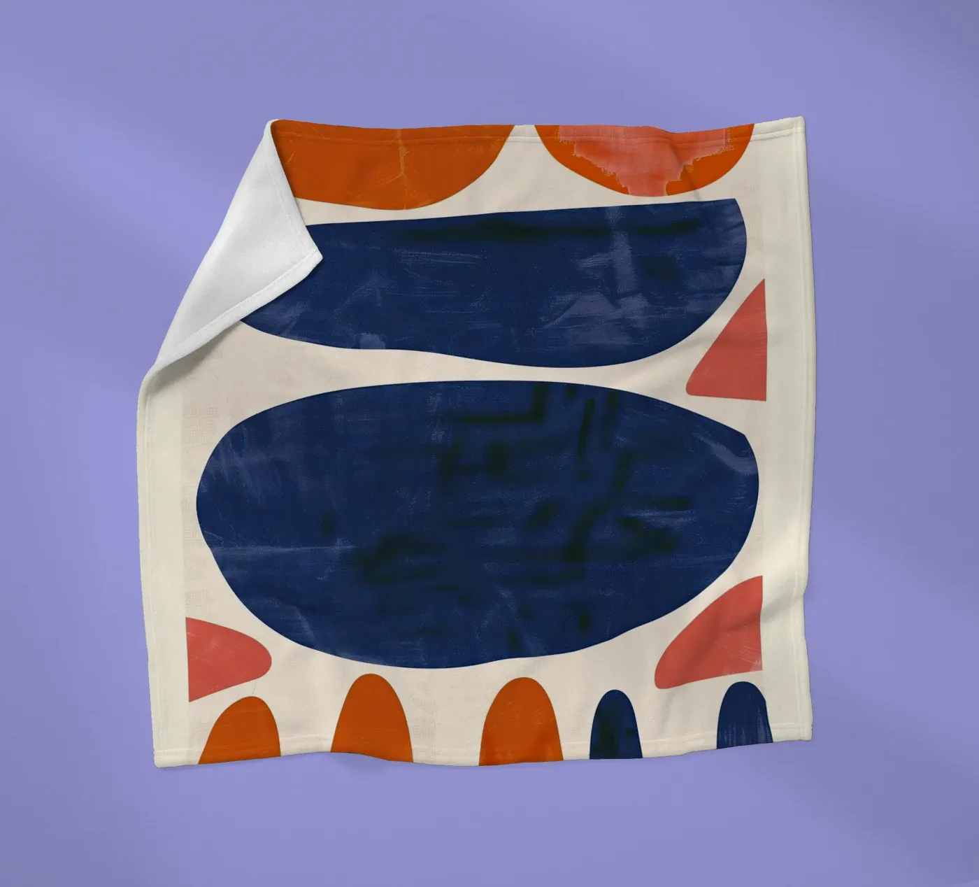 Abstract Forms Fleecedecke von Hugo