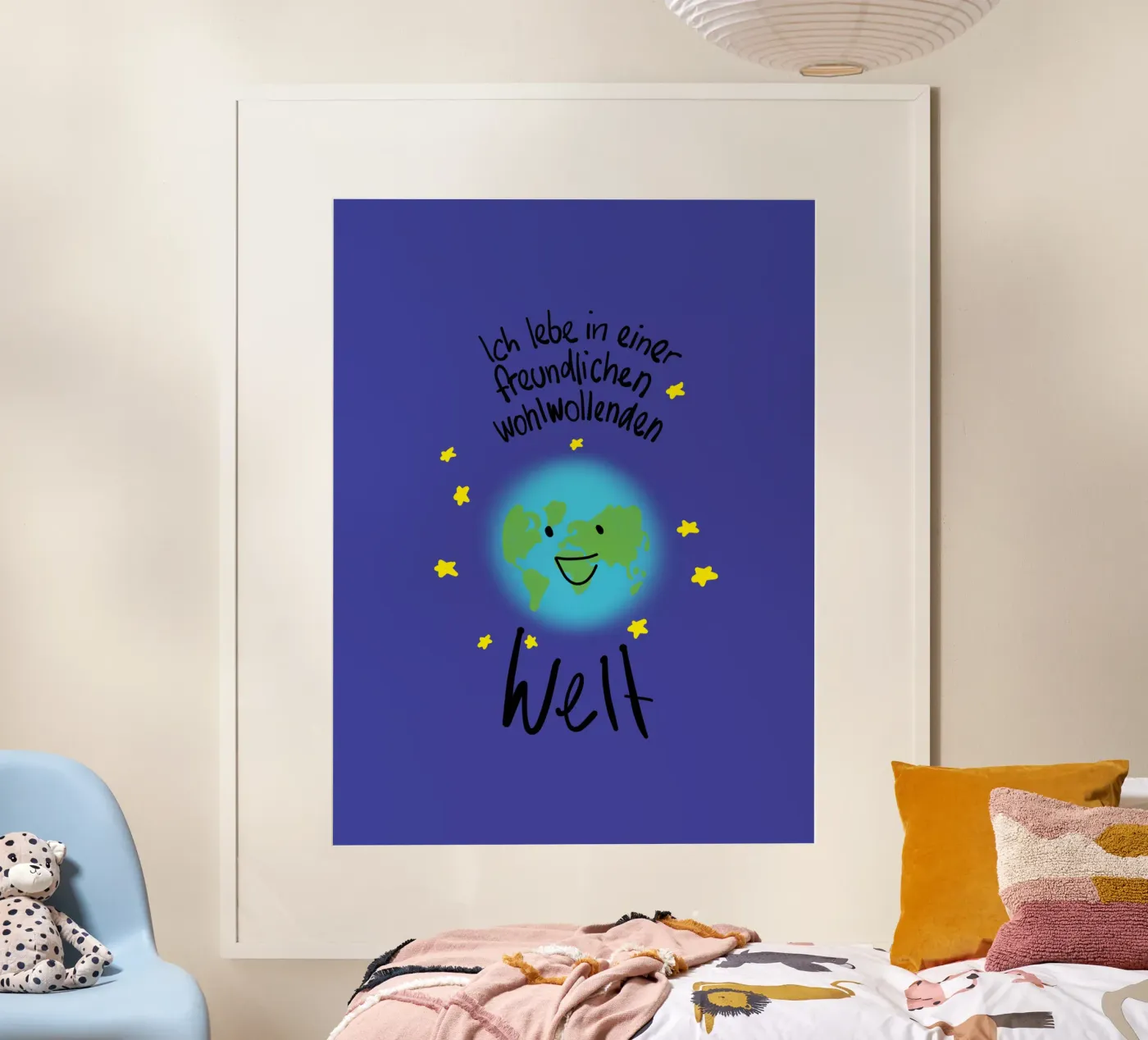 Freundliche Welt poster da bezirossi