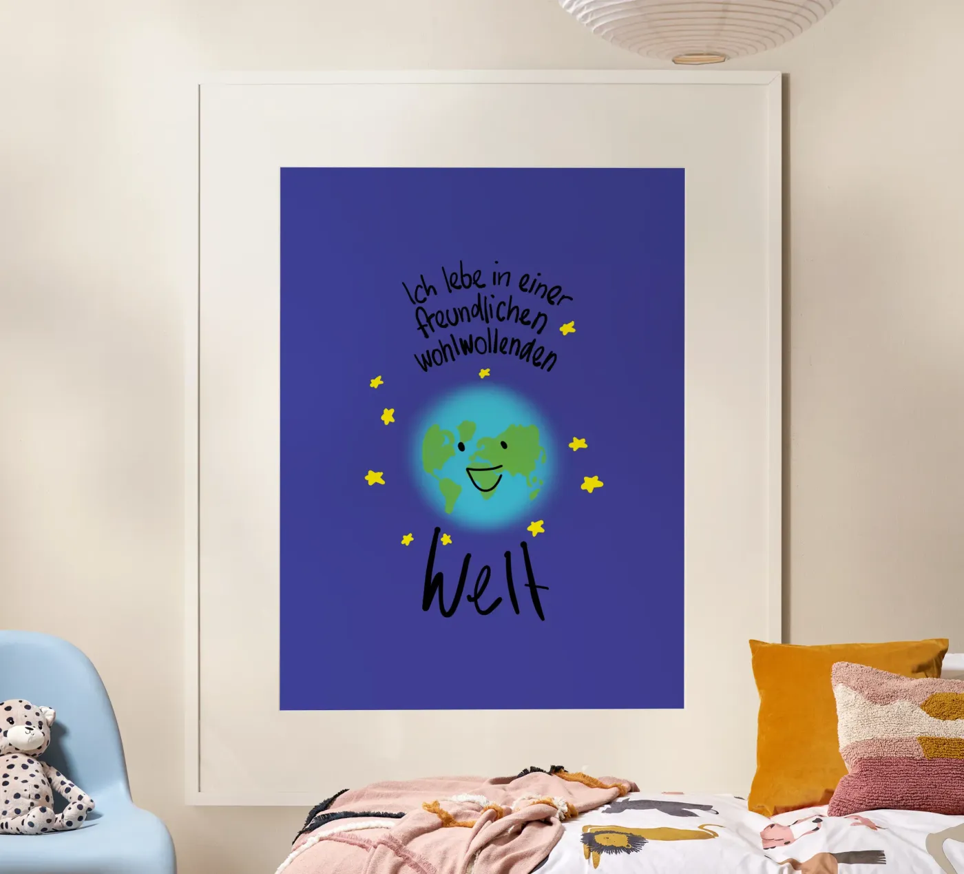 Freundliche Welt poster da bezirossi