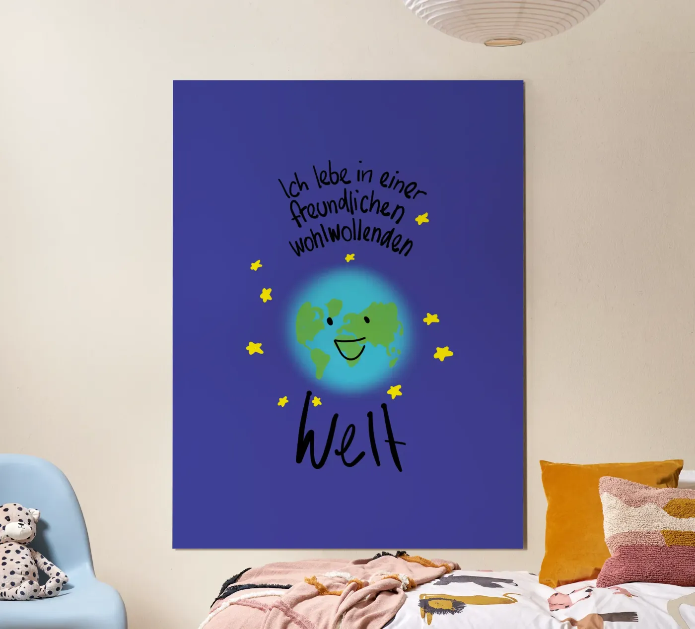 Freundliche Welt poster da bezirossi