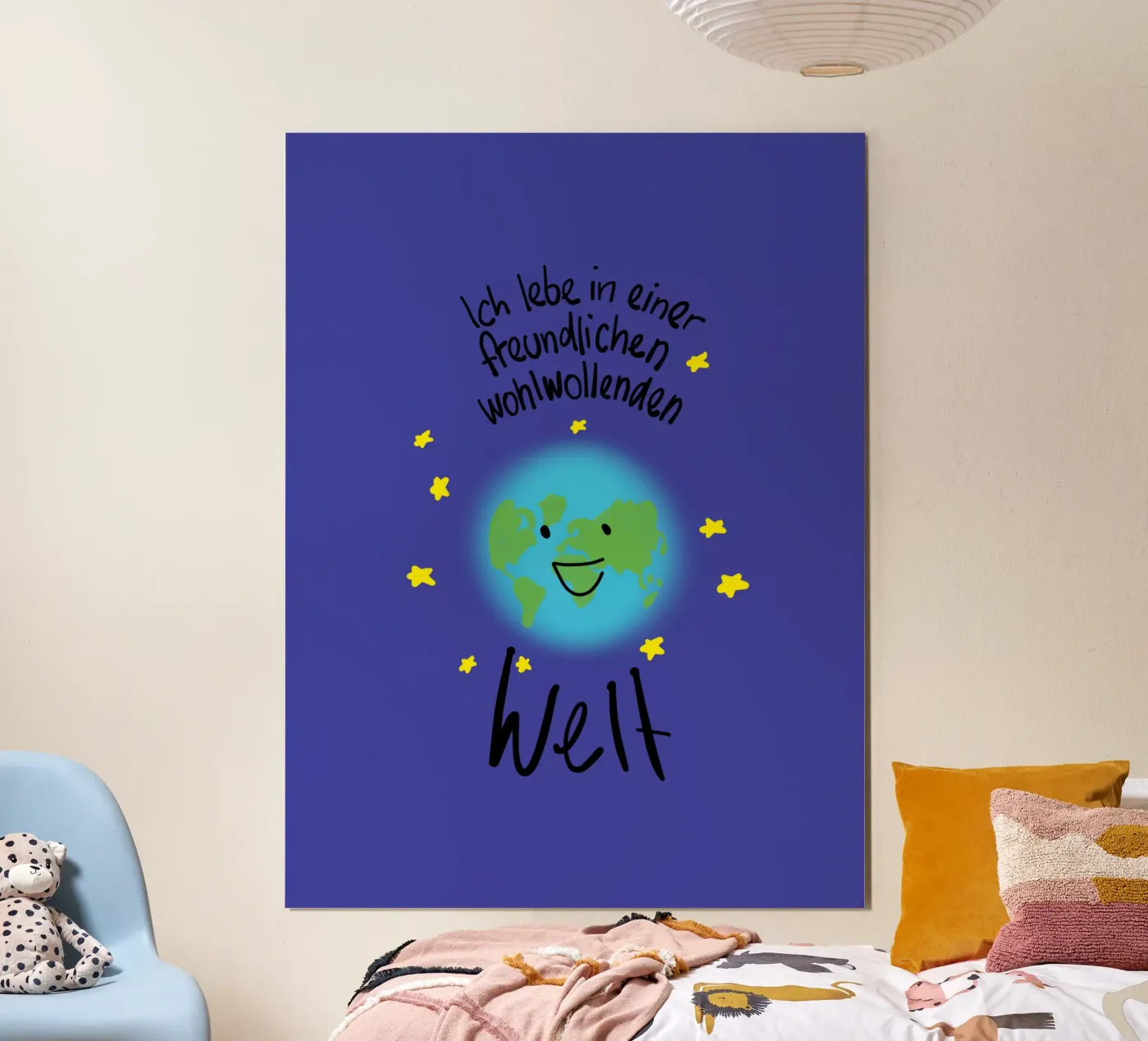 Freundliche Welt poster da bezirossi
