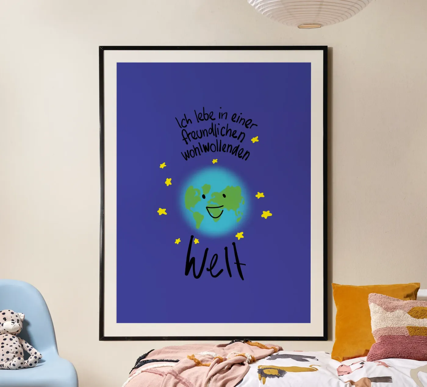 Freundliche Welt poster da bezirossi