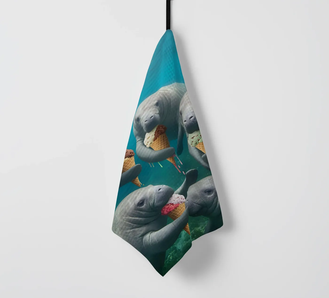 Auf ein Eis Geschirrtuch von kosinsart.gallery2