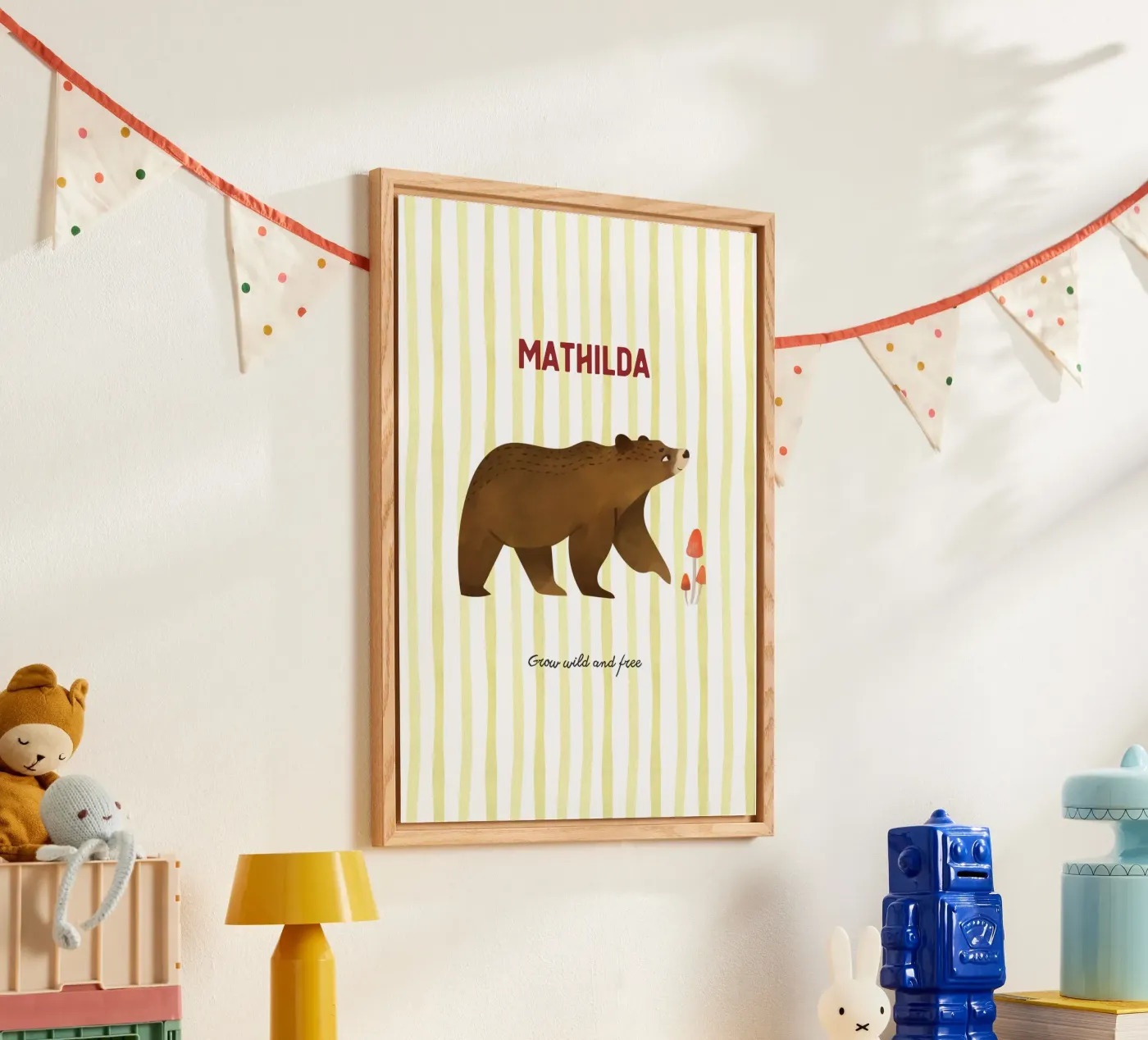Bear – Customisable acryl van Hafenkönigin