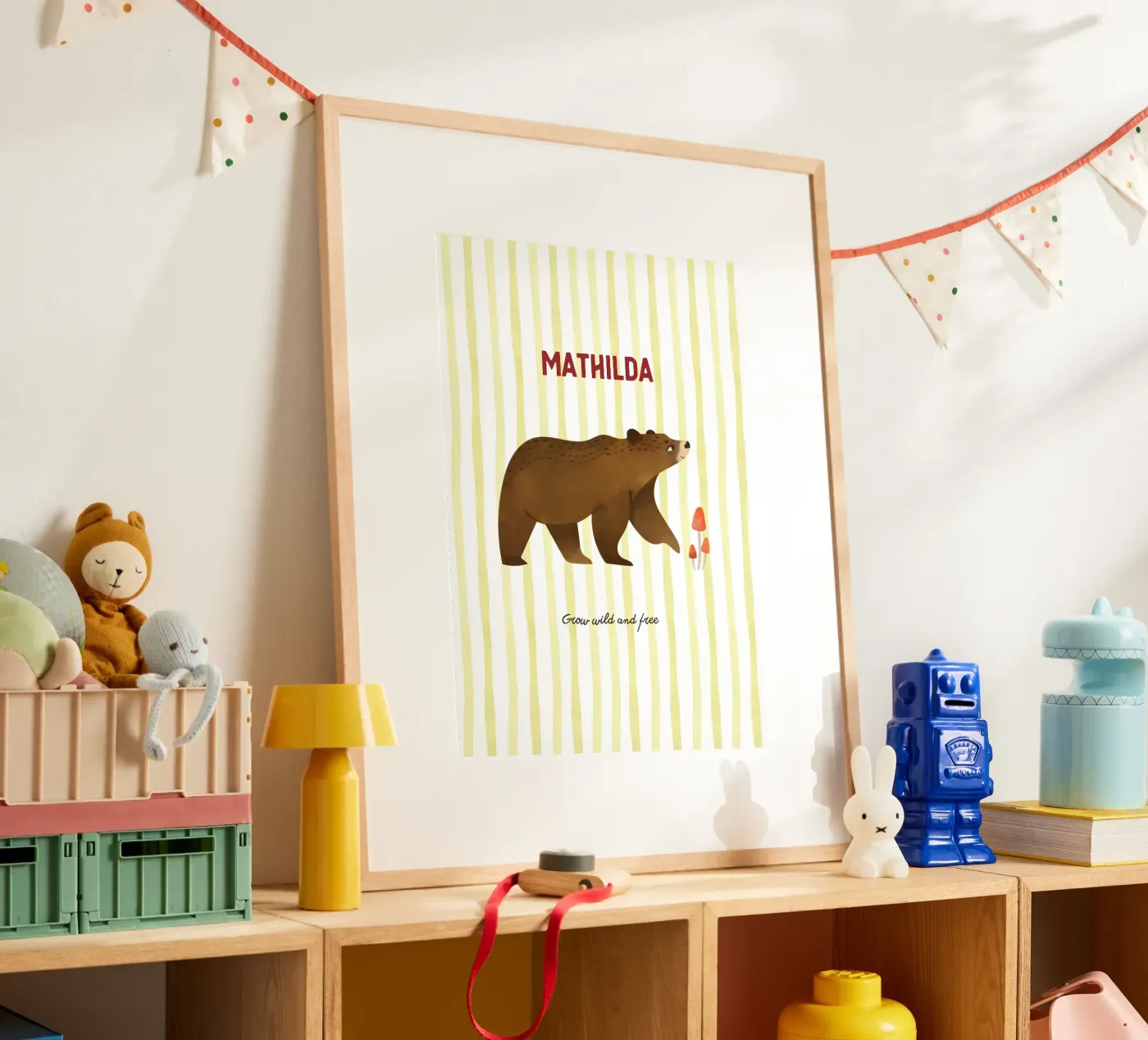 Bear – Customisable poster by Hafenkönigin