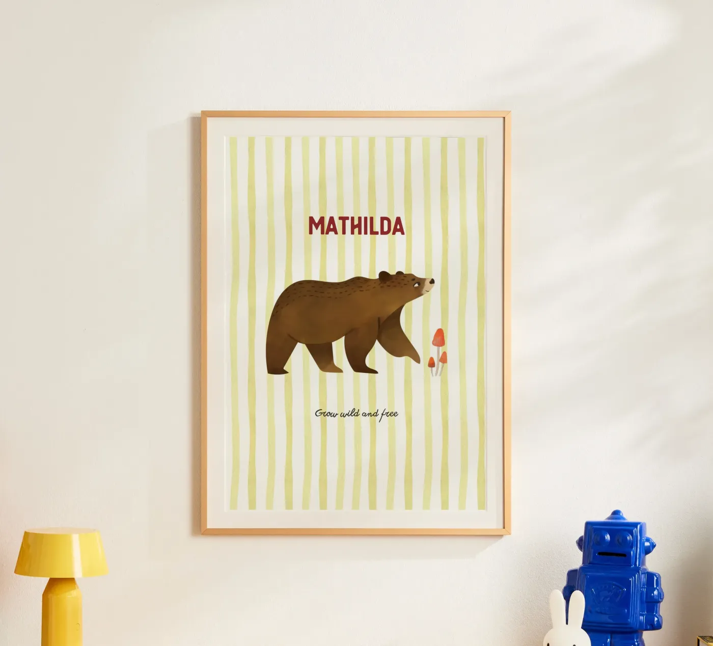 Bear – Customisable poster by Hafenkönigin