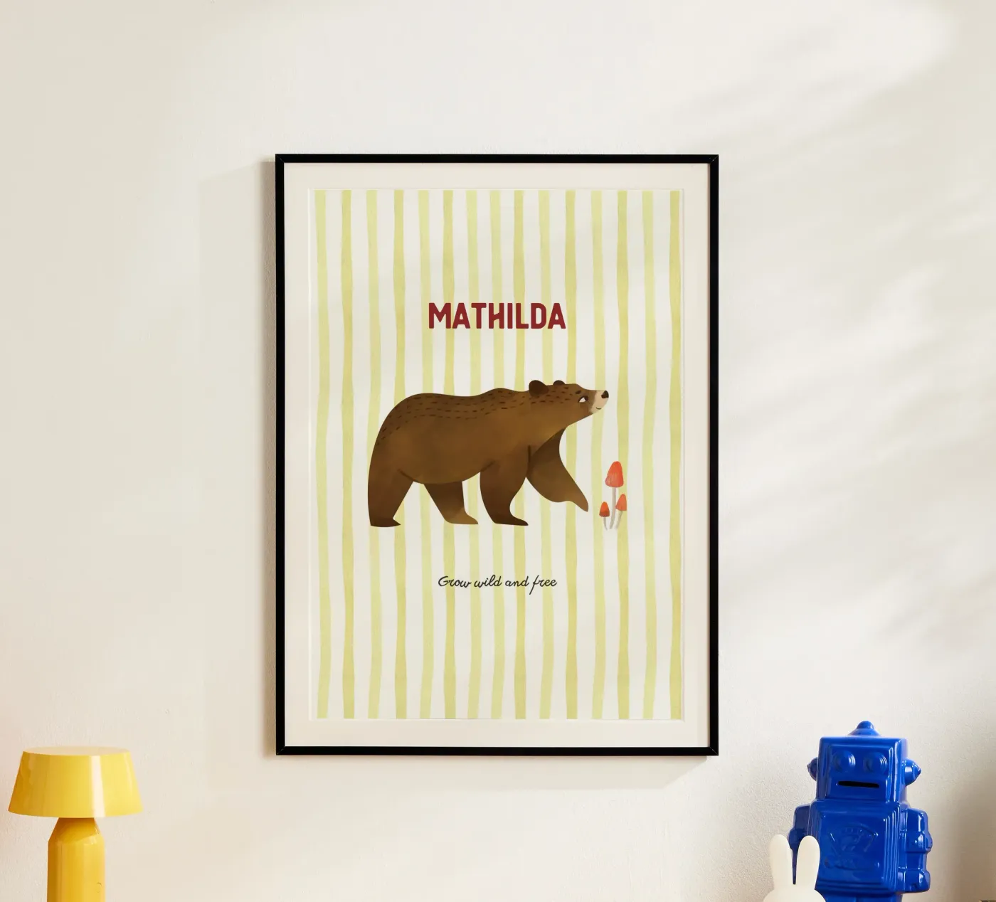 Bear – Customisable poster by Hafenkönigin
