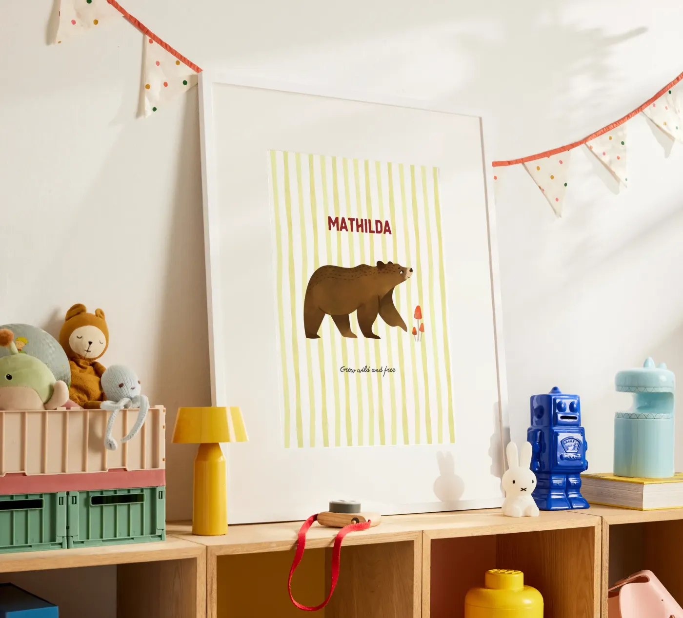 Bear – Customisable poster by Hafenkönigin