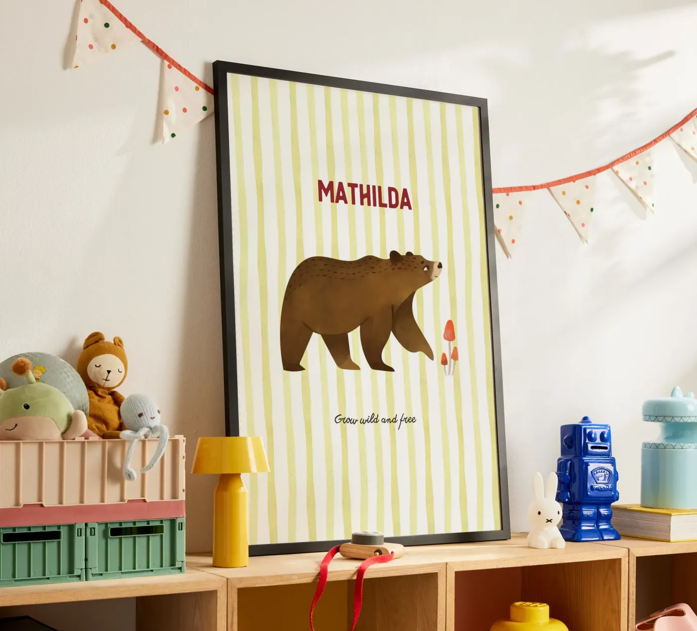 Bear – Customisable poster by Hafenkönigin