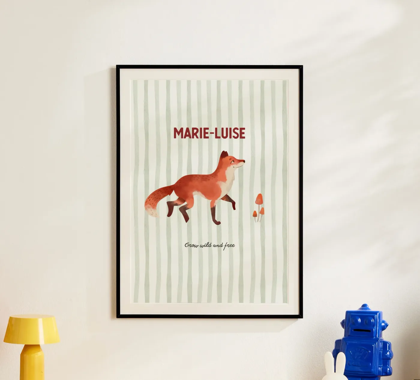 Fuchs Customisable poster by Hafenkönigin