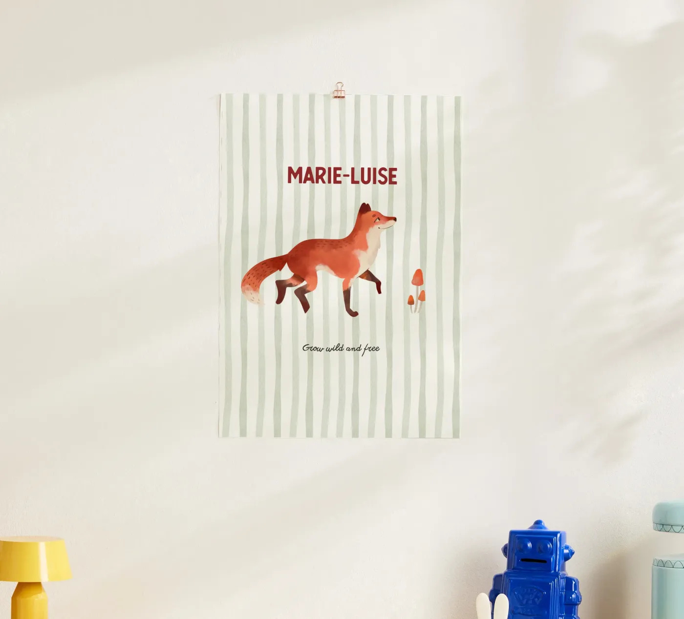 Fuchs Customisable poster by Hafenkönigin