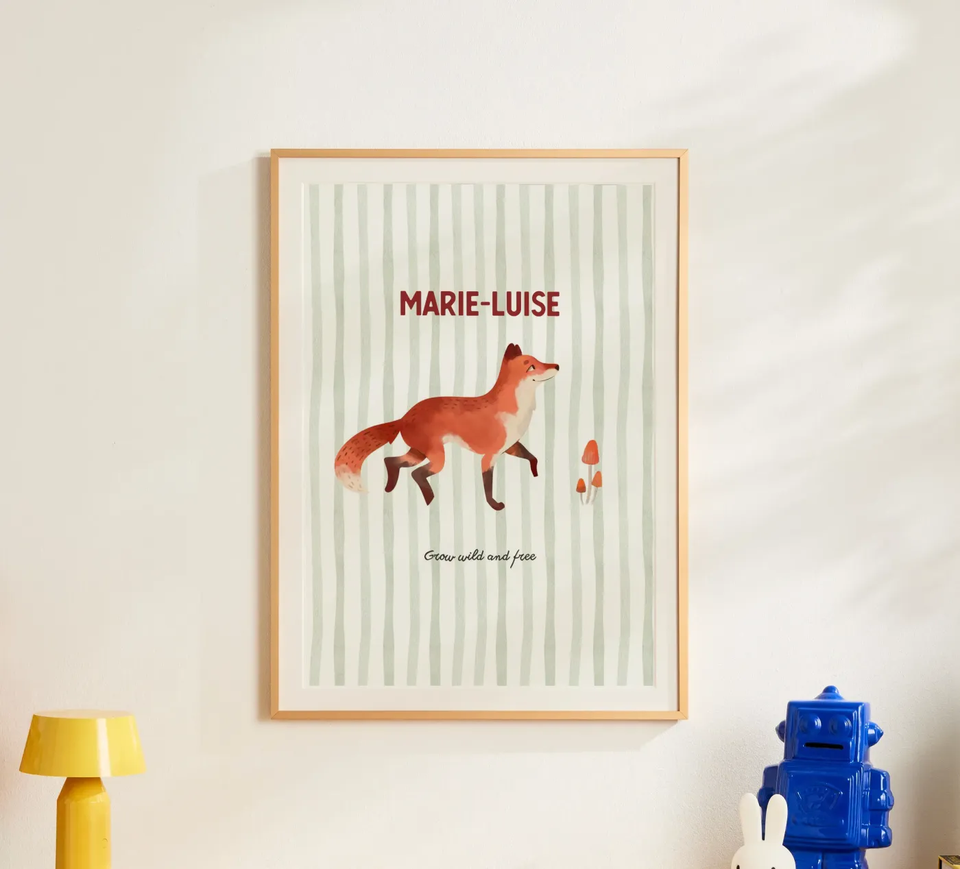 Fuchs Customisable poster by Hafenkönigin