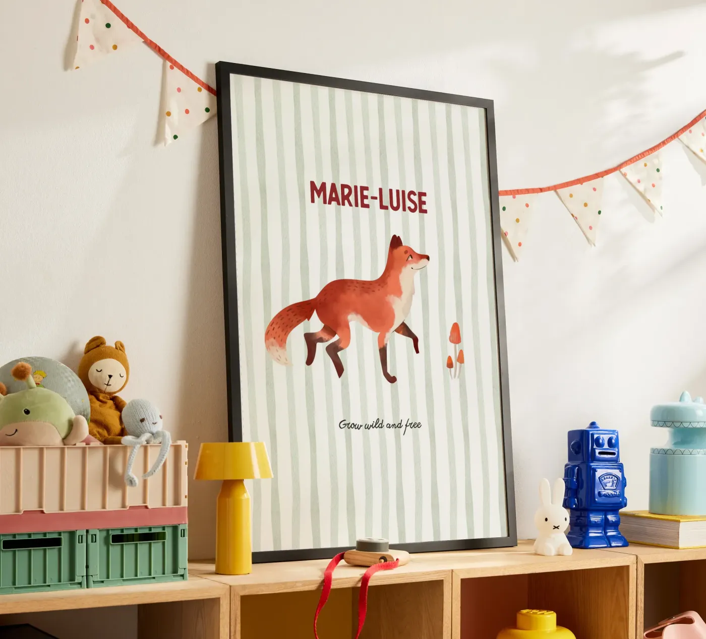 Fuchs Customisable poster by Hafenkönigin