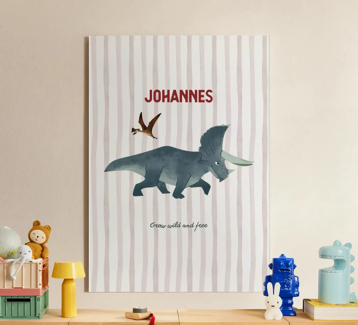Dinosauri personalizzabili plexiglass da Hafenkönigin