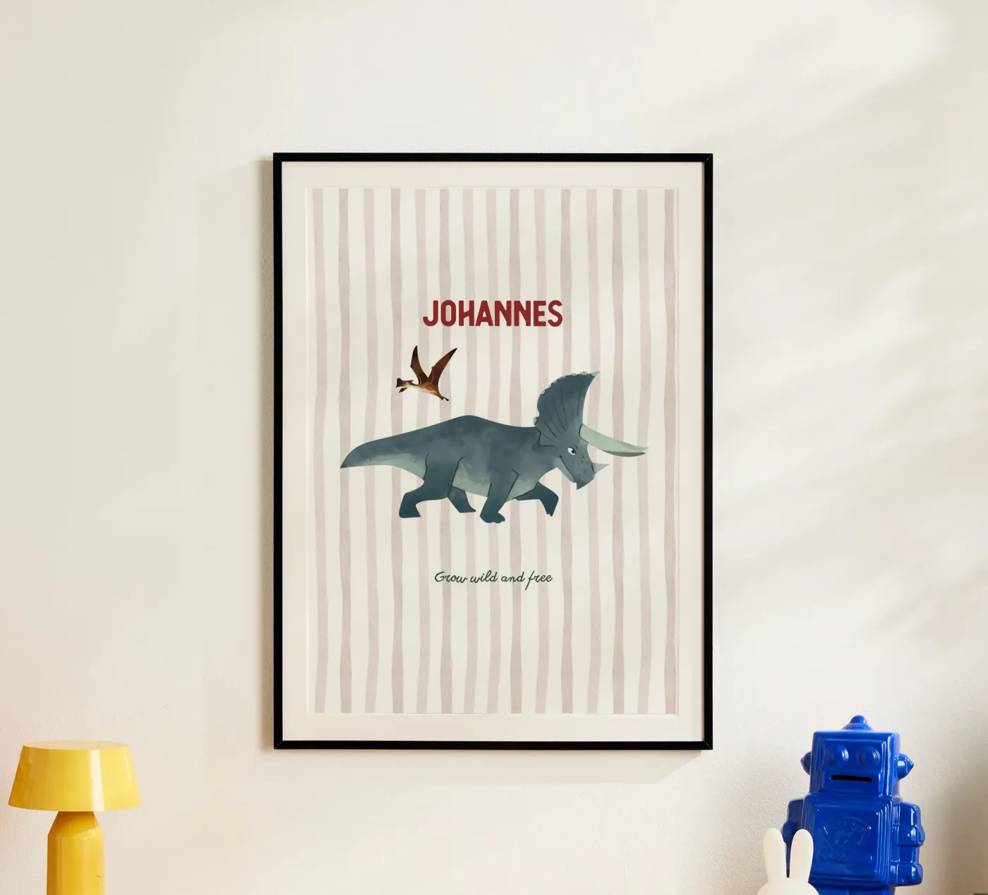 Dinosaur – Customisable poster by Hafenkönigin