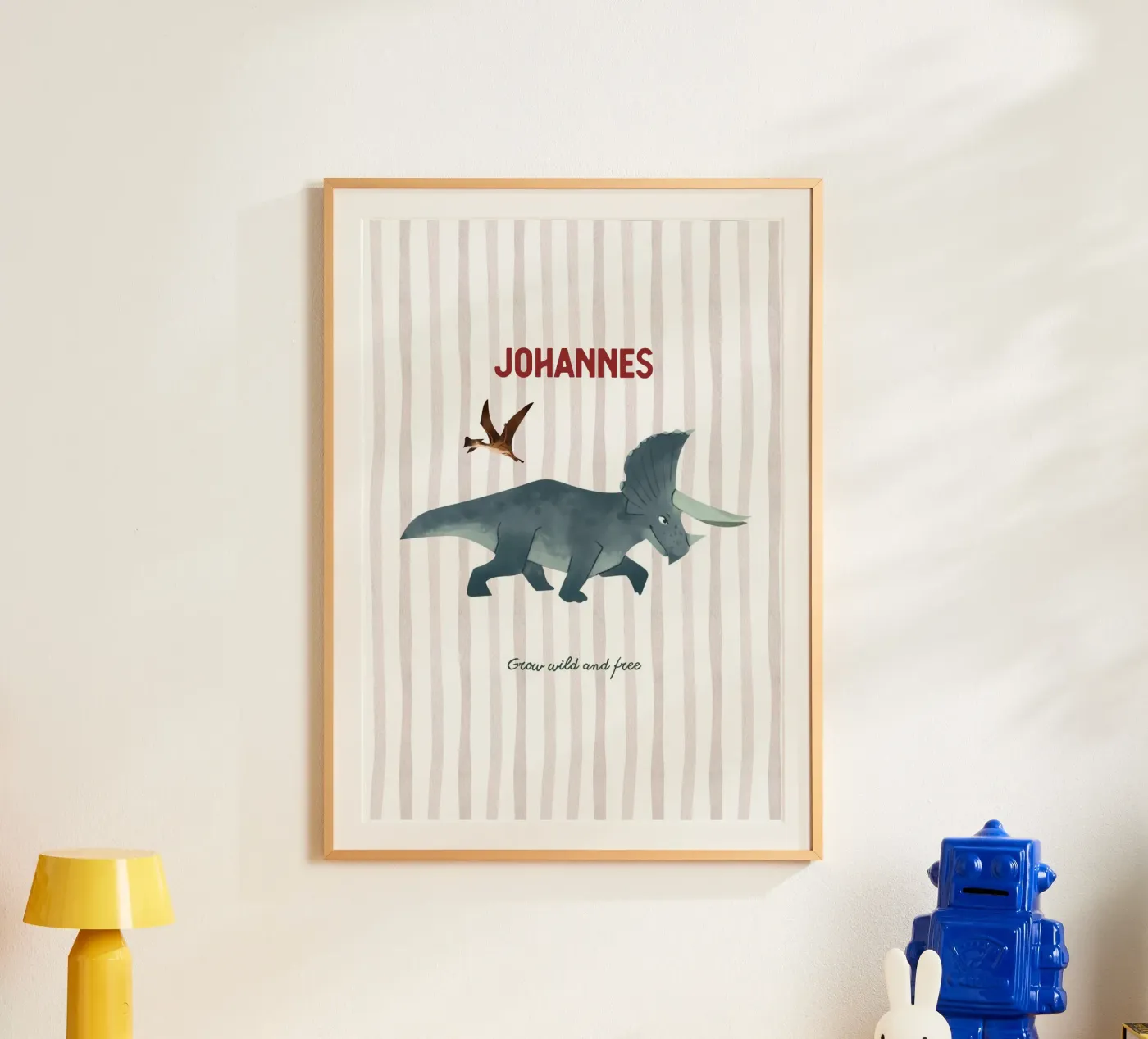 Dinosaur – Customisable poster by Hafenkönigin
