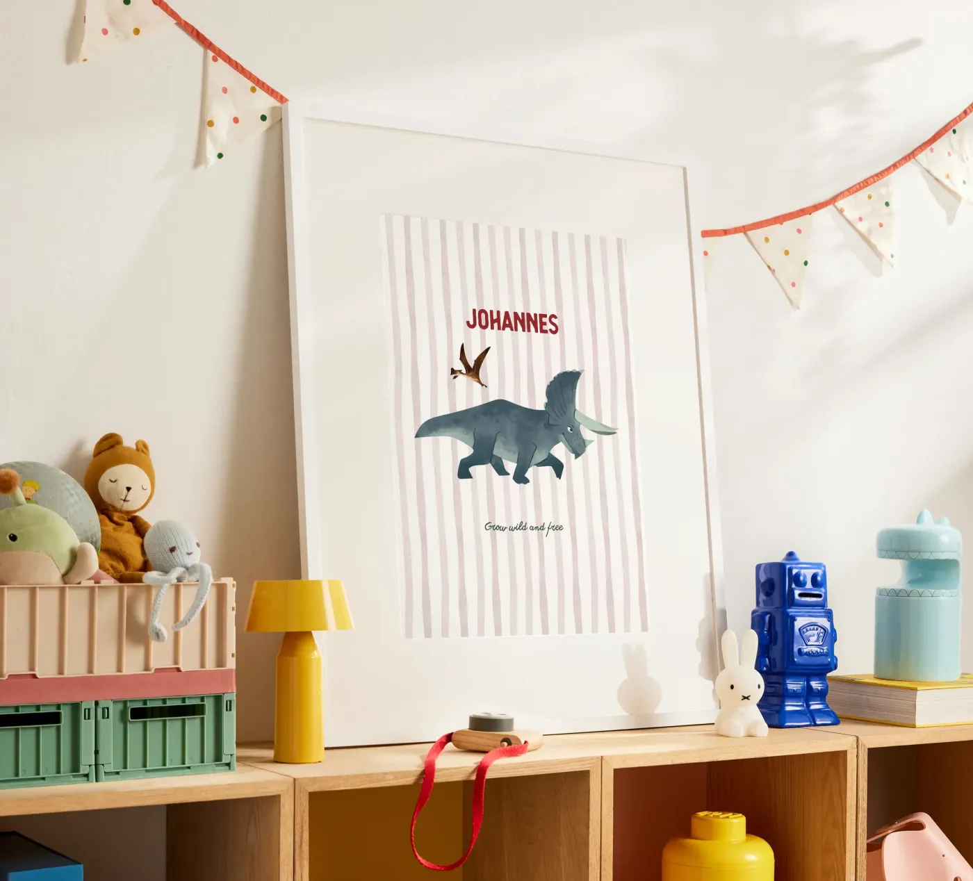 Dinosaur – Customisable poster by Hafenkönigin