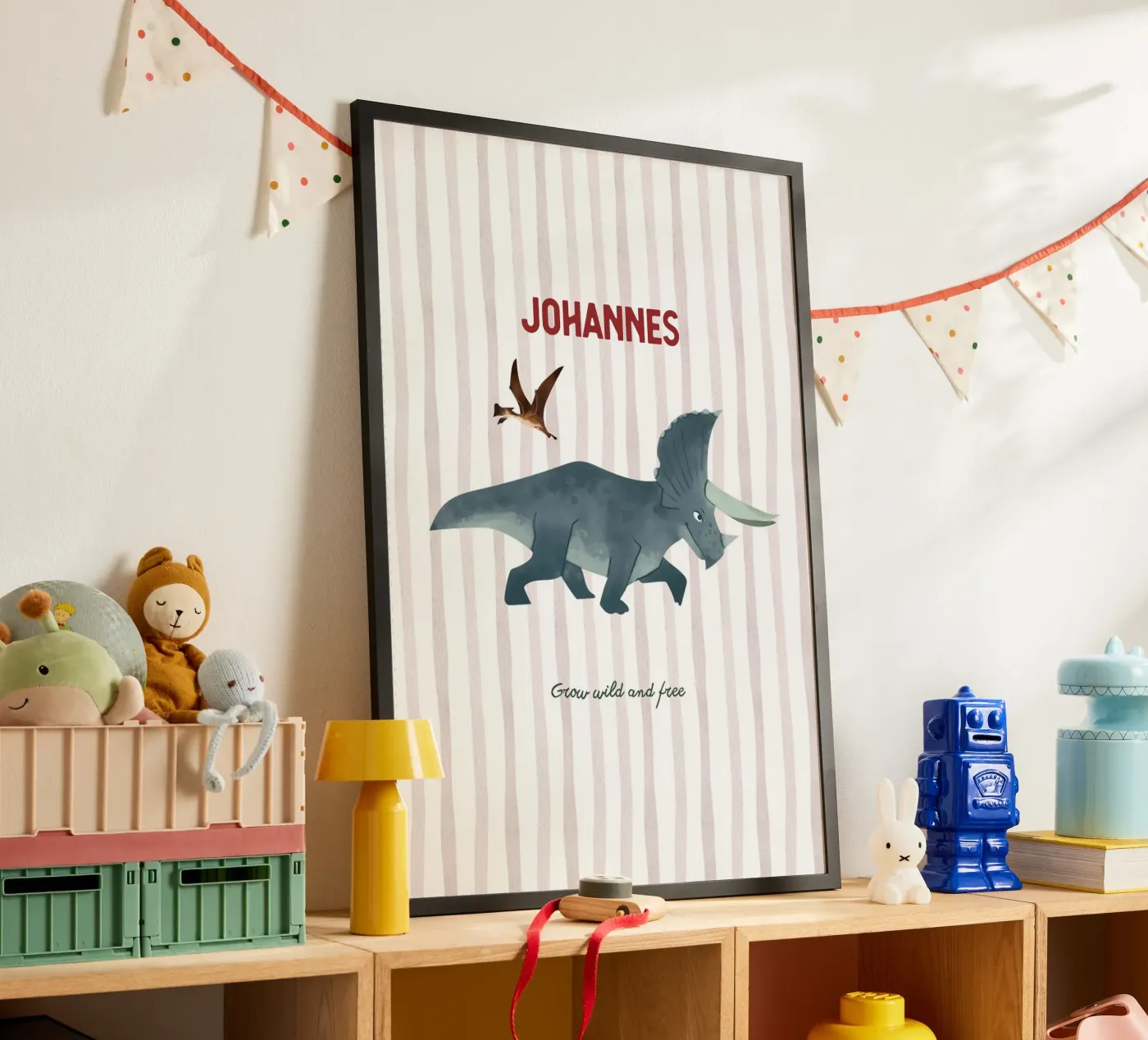 Dinosaur – Customisable poster by Hafenkönigin