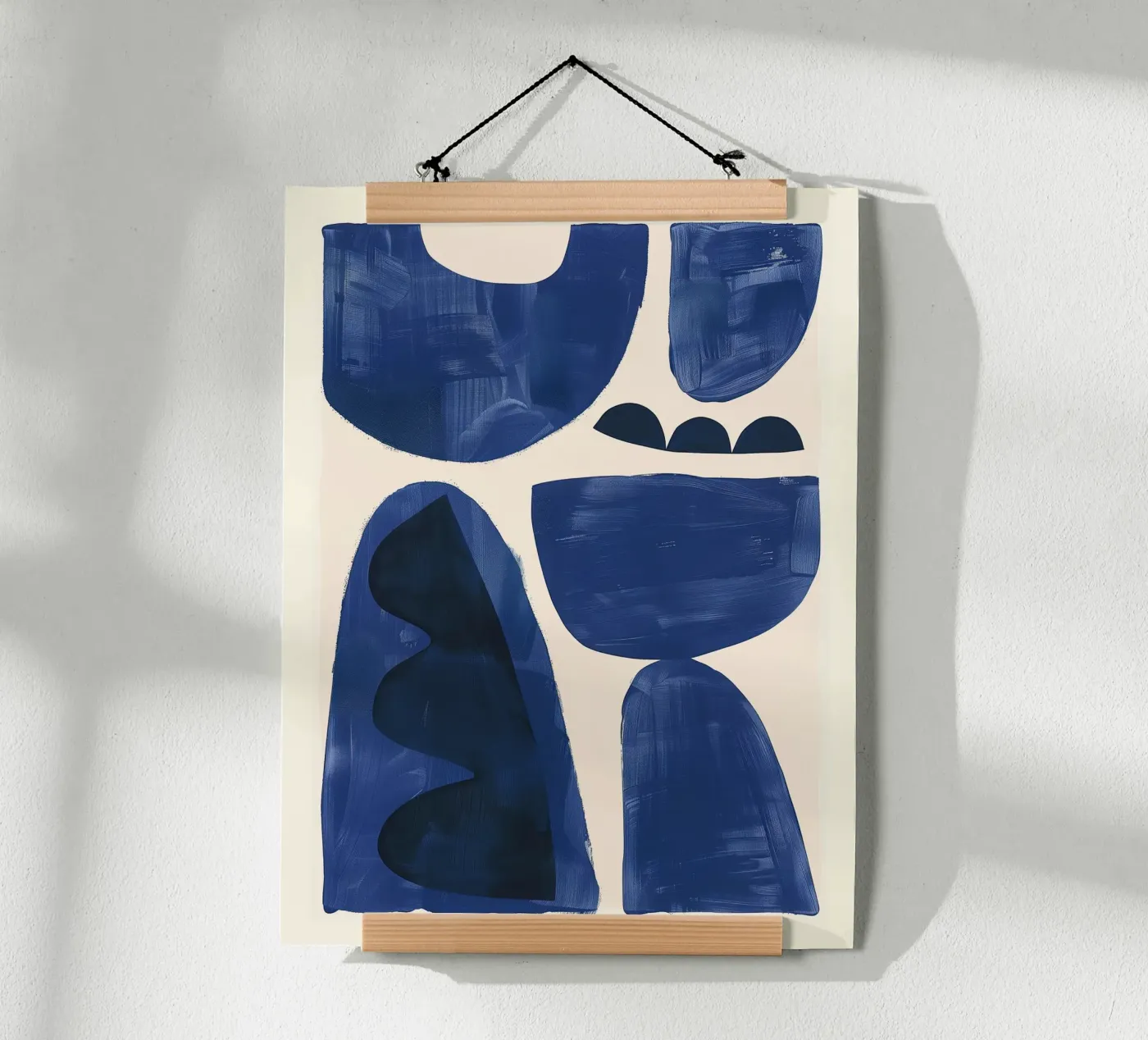 Blue Geometry poster de Hugo