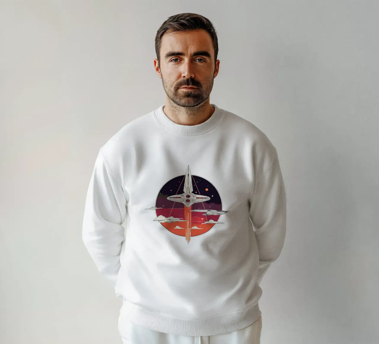Astronave felpa da artdesign1985
