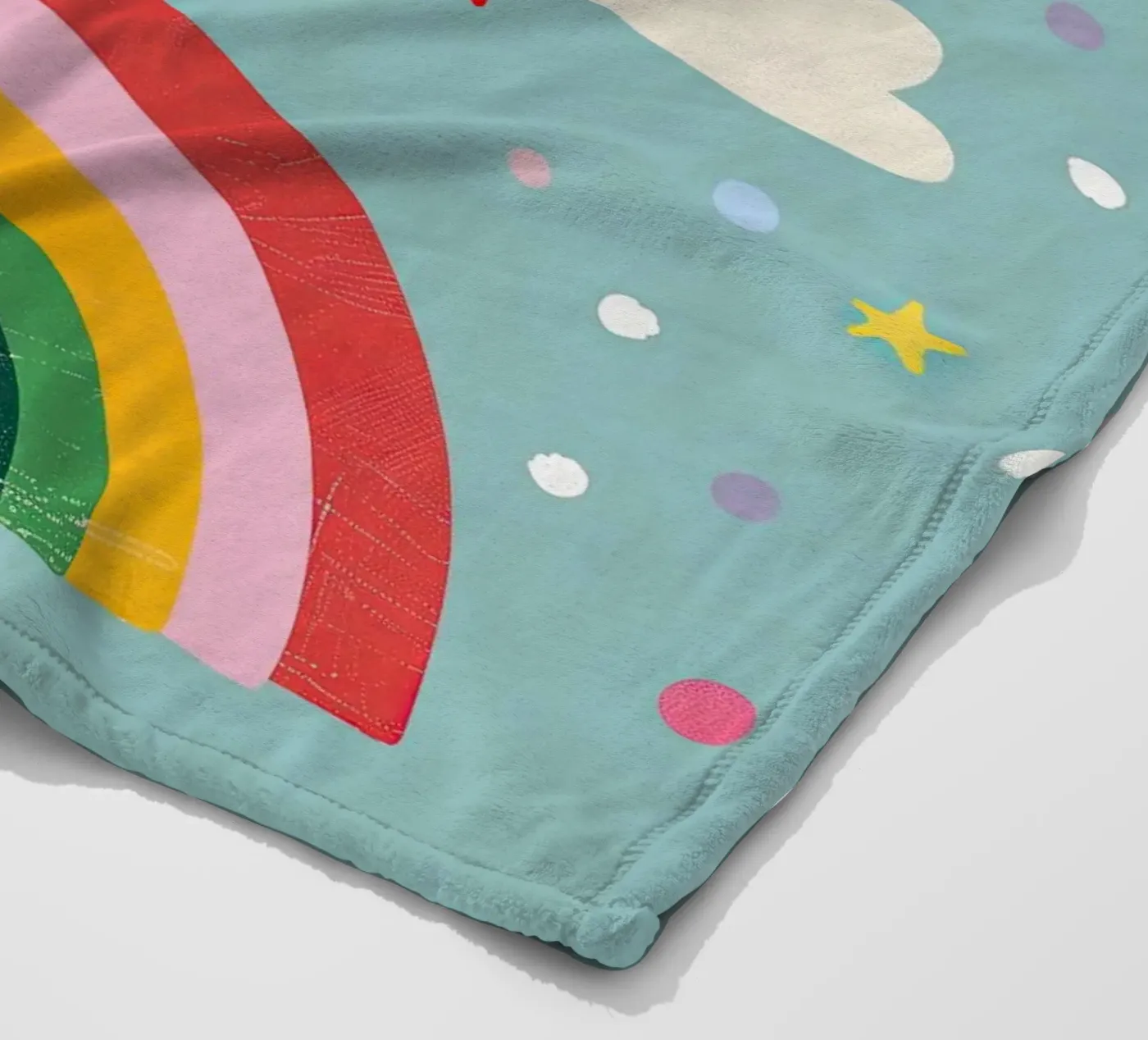 Rainbow Sun Fleecedecke von Lilo