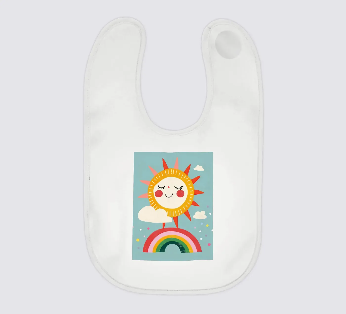 Rainbow Sun Babylätzchen von Lilo