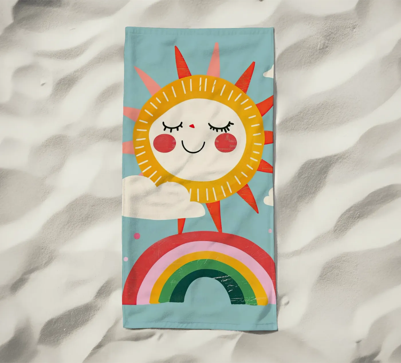 Rainbow Sun telo mare da Lilo
