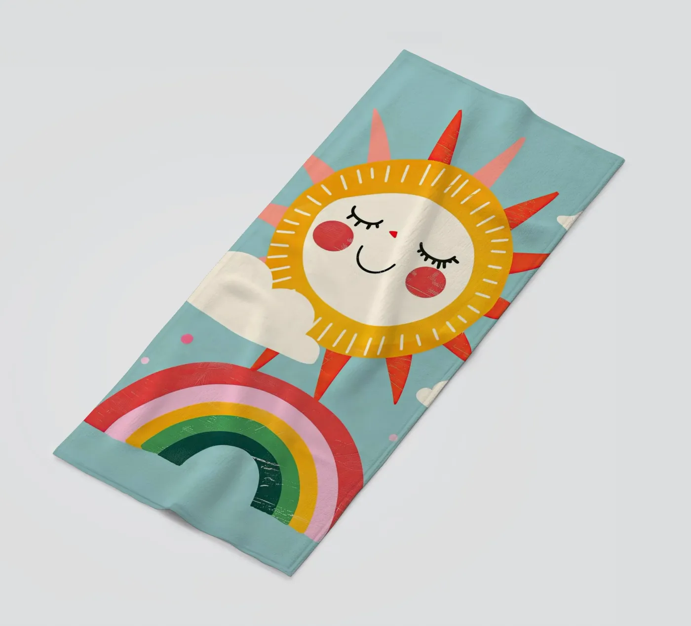 Rainbow Sun telo mare da Lilo