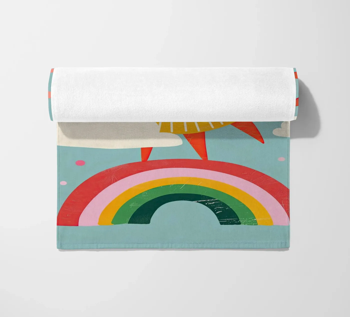 Rainbow Sun telo mare da Lilo