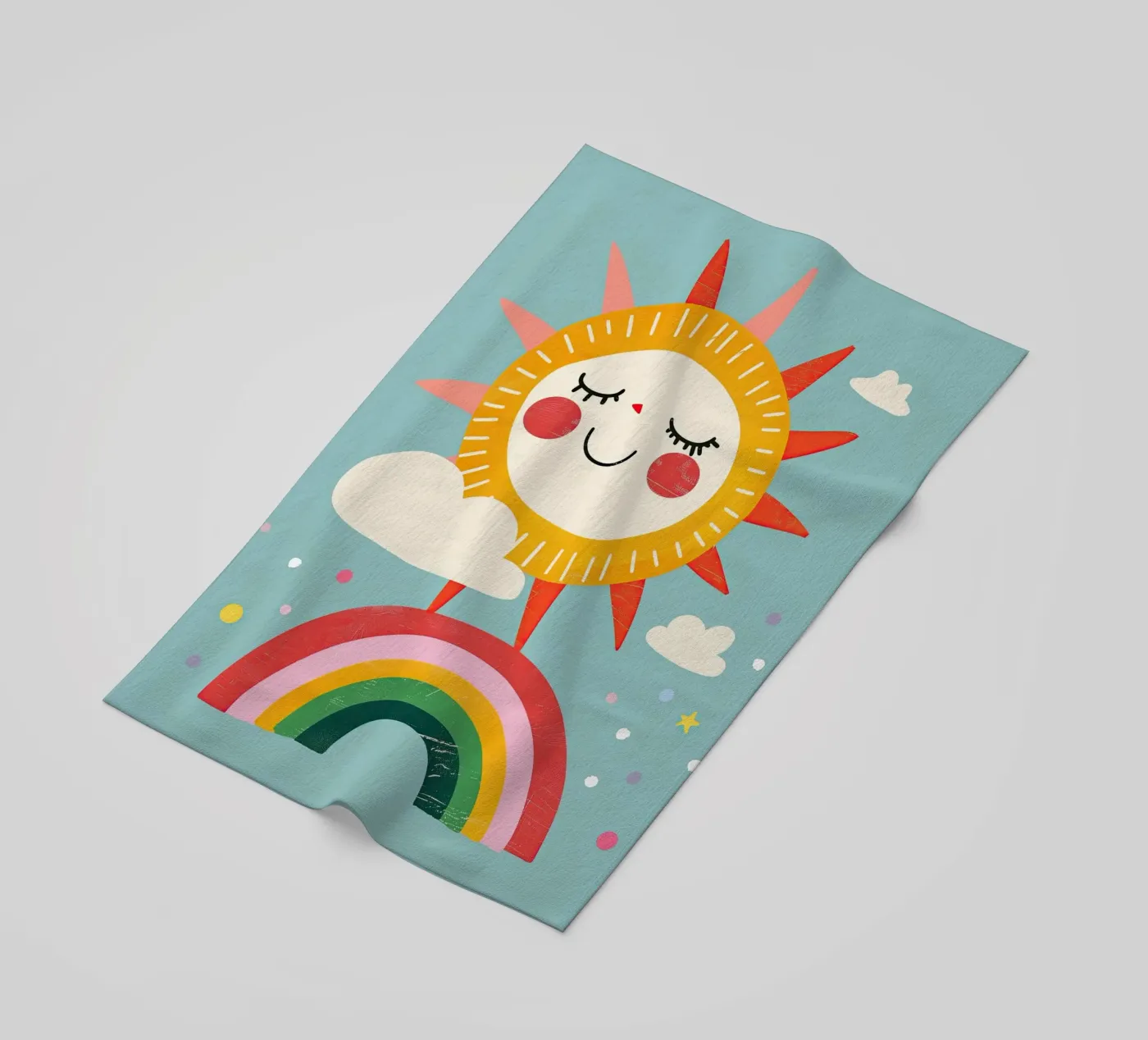 Rainbow Sun telo mare da Lilo