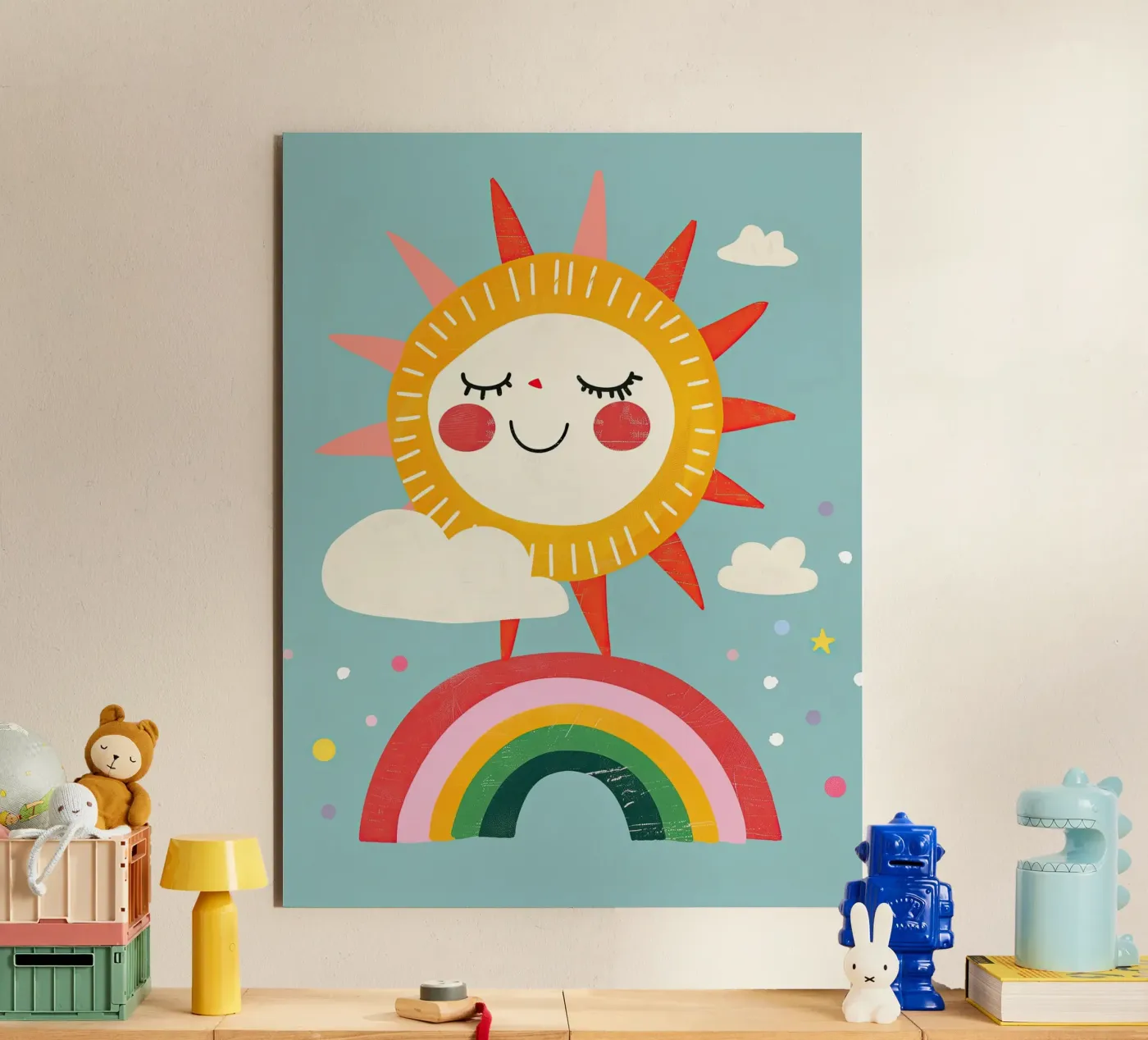 Rainbow Sun pannello forex da Lilo