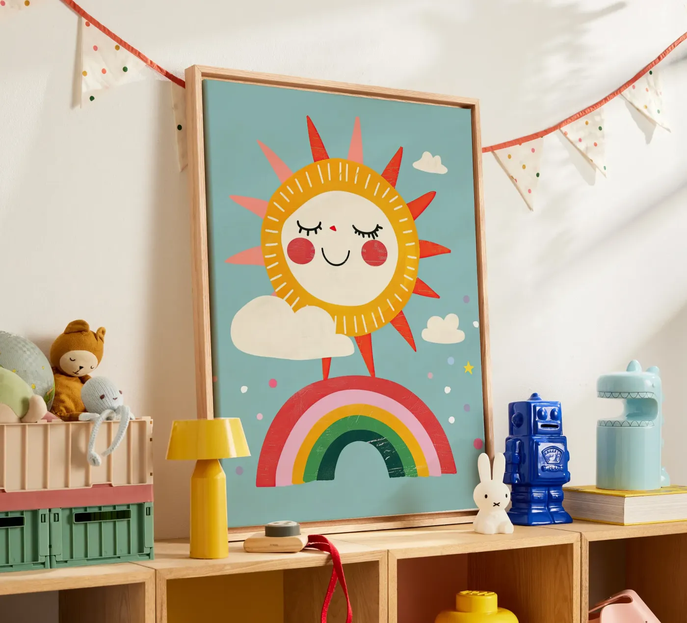 Rainbow Sun tela da Lilo