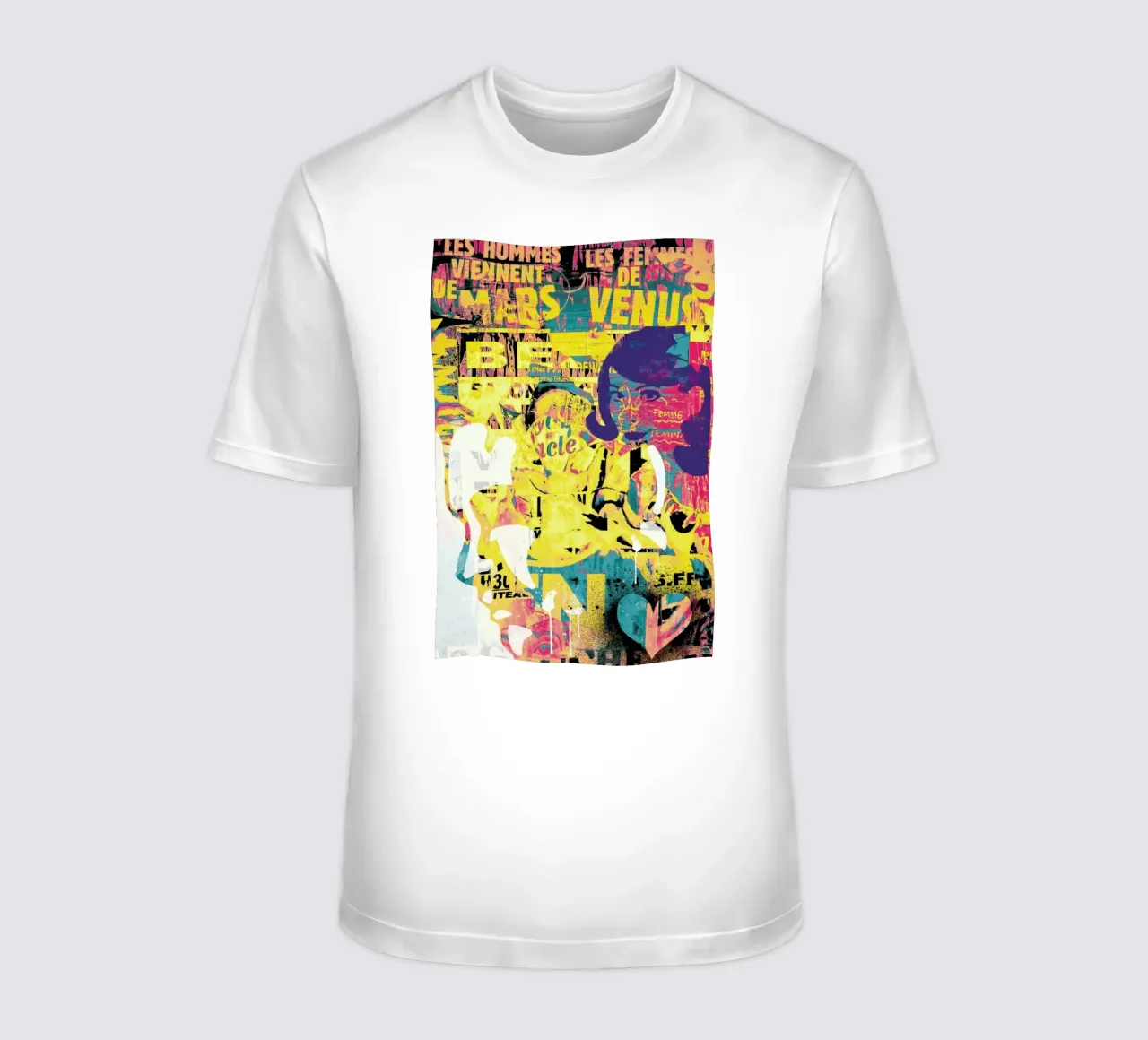Mars and Venus t-shirt da Andy Bridge