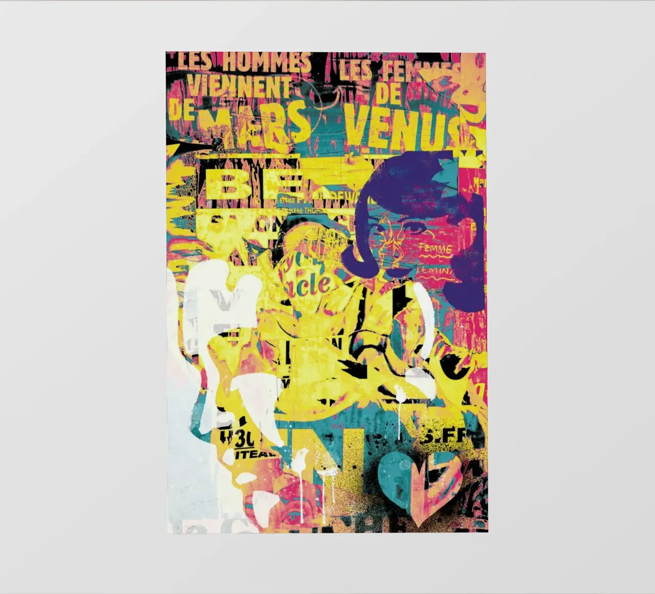 Mars and Venus telo in pvc da Andy Bridge