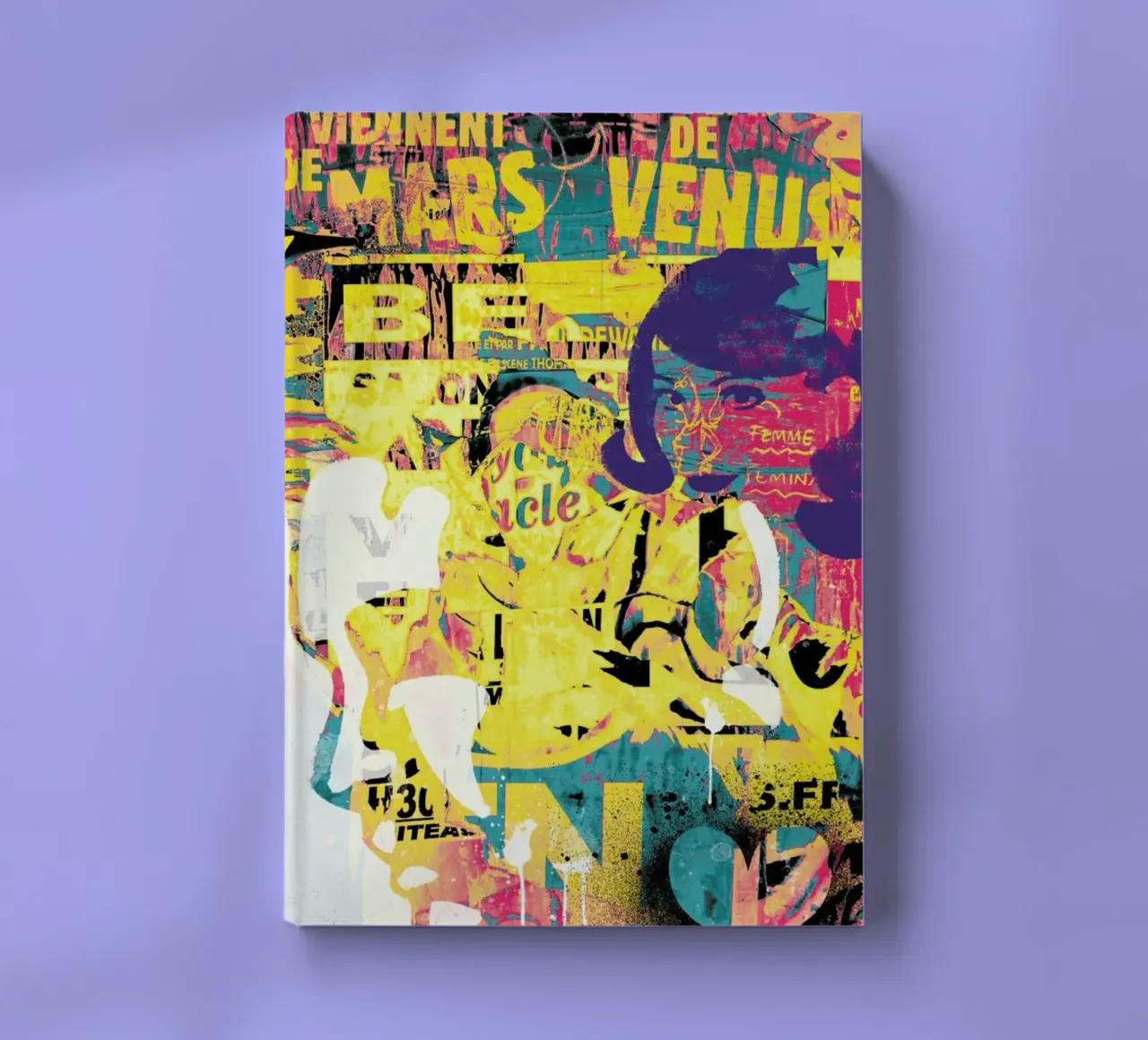 Mars and Venus Notizbuch von Andy Bridge