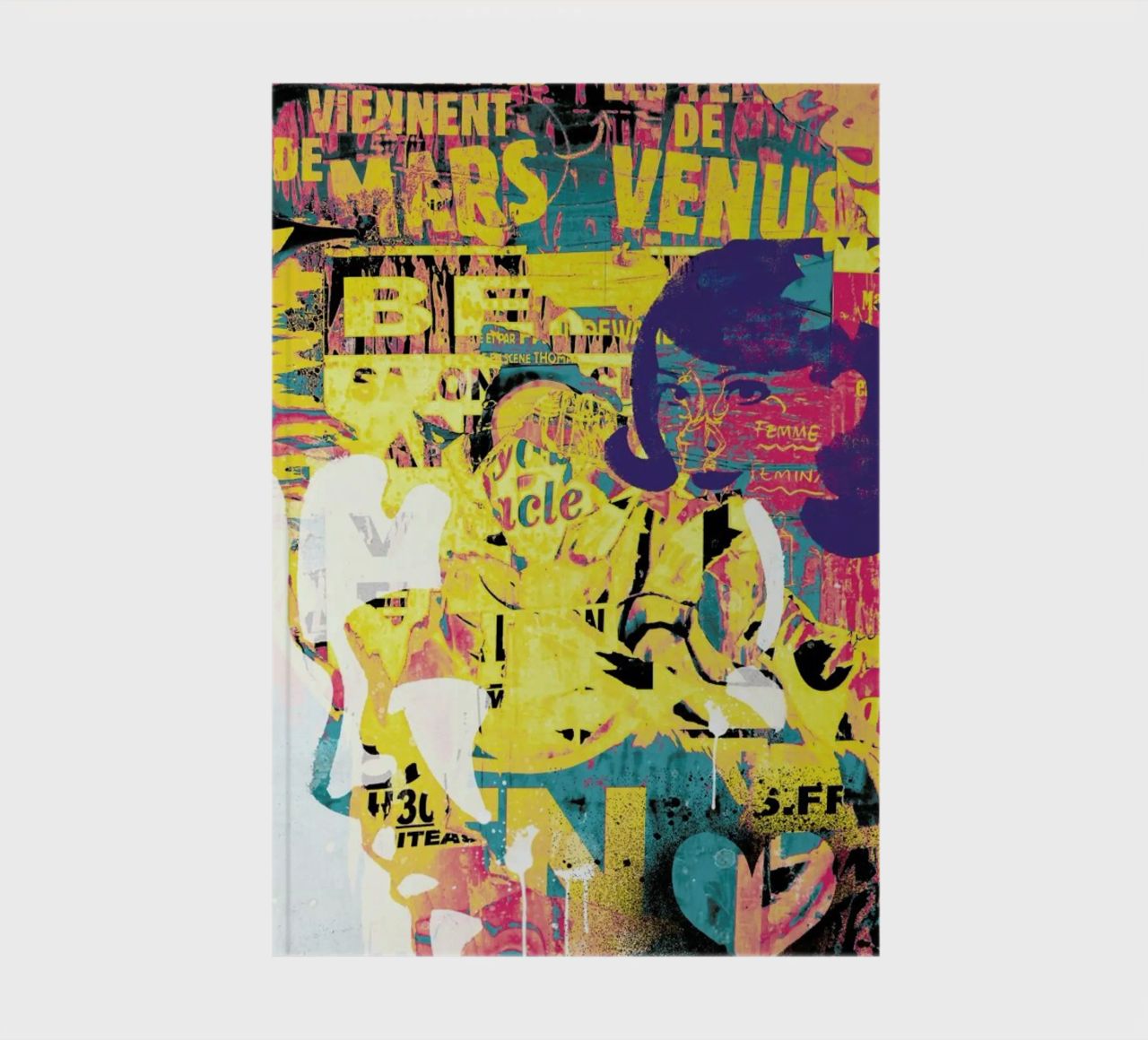 Mars and Venus notebook by Andy Bridge