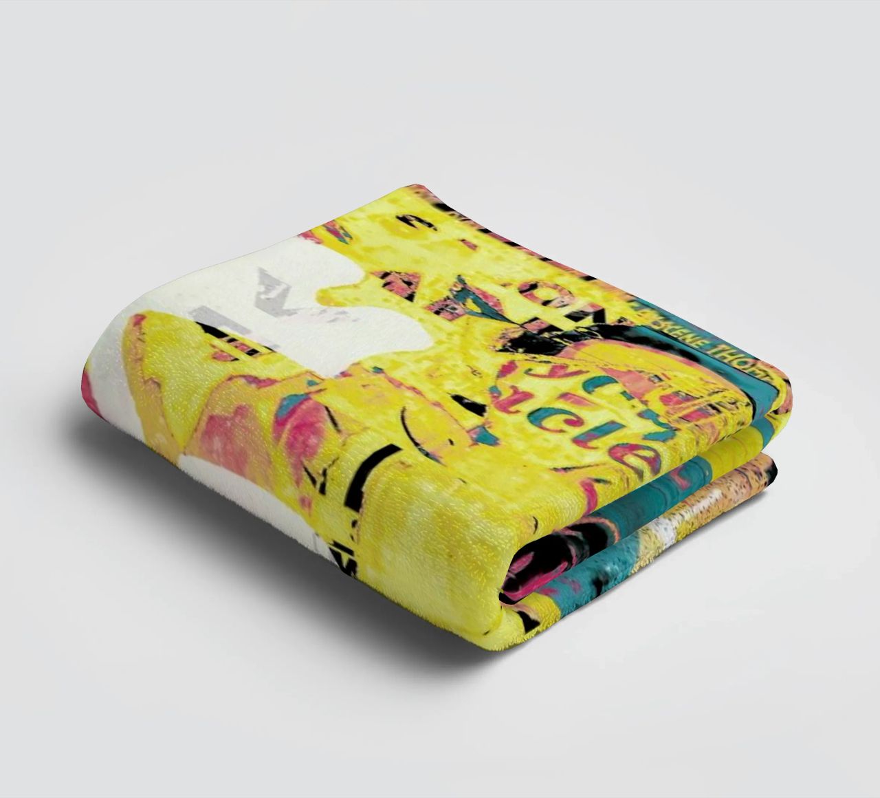 Mars and Venus towel by Andy Bridge