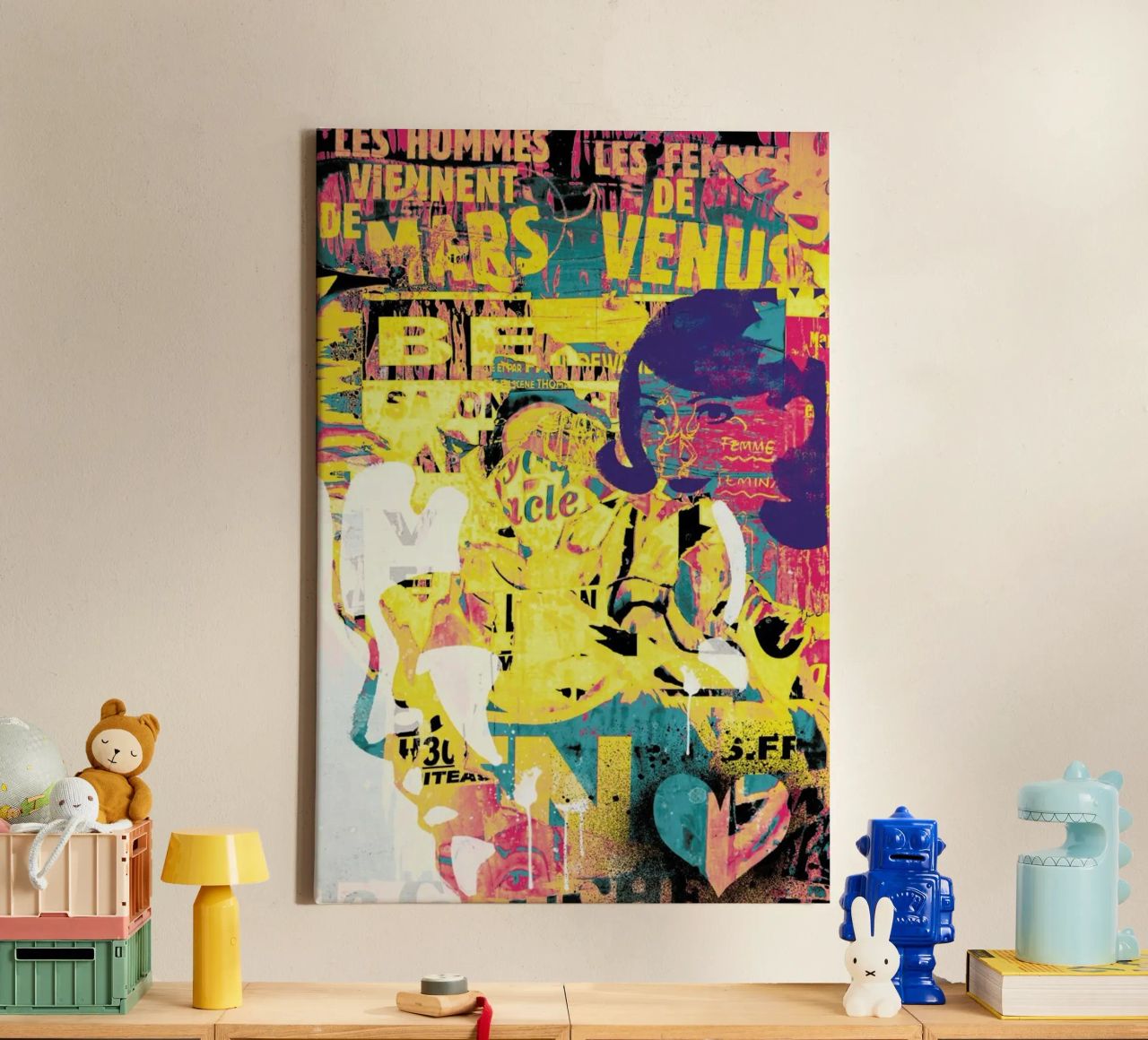 Mars and Venus canvas by Andy Bridge